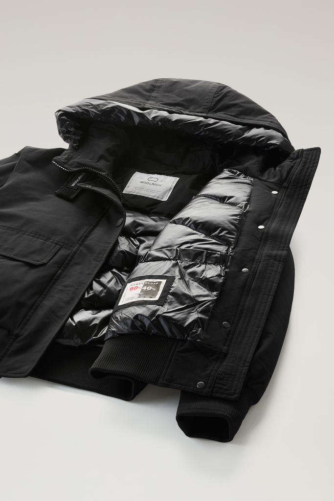 Arctic Bomber in Ramar Cloth Black photo 5 | Woolrich