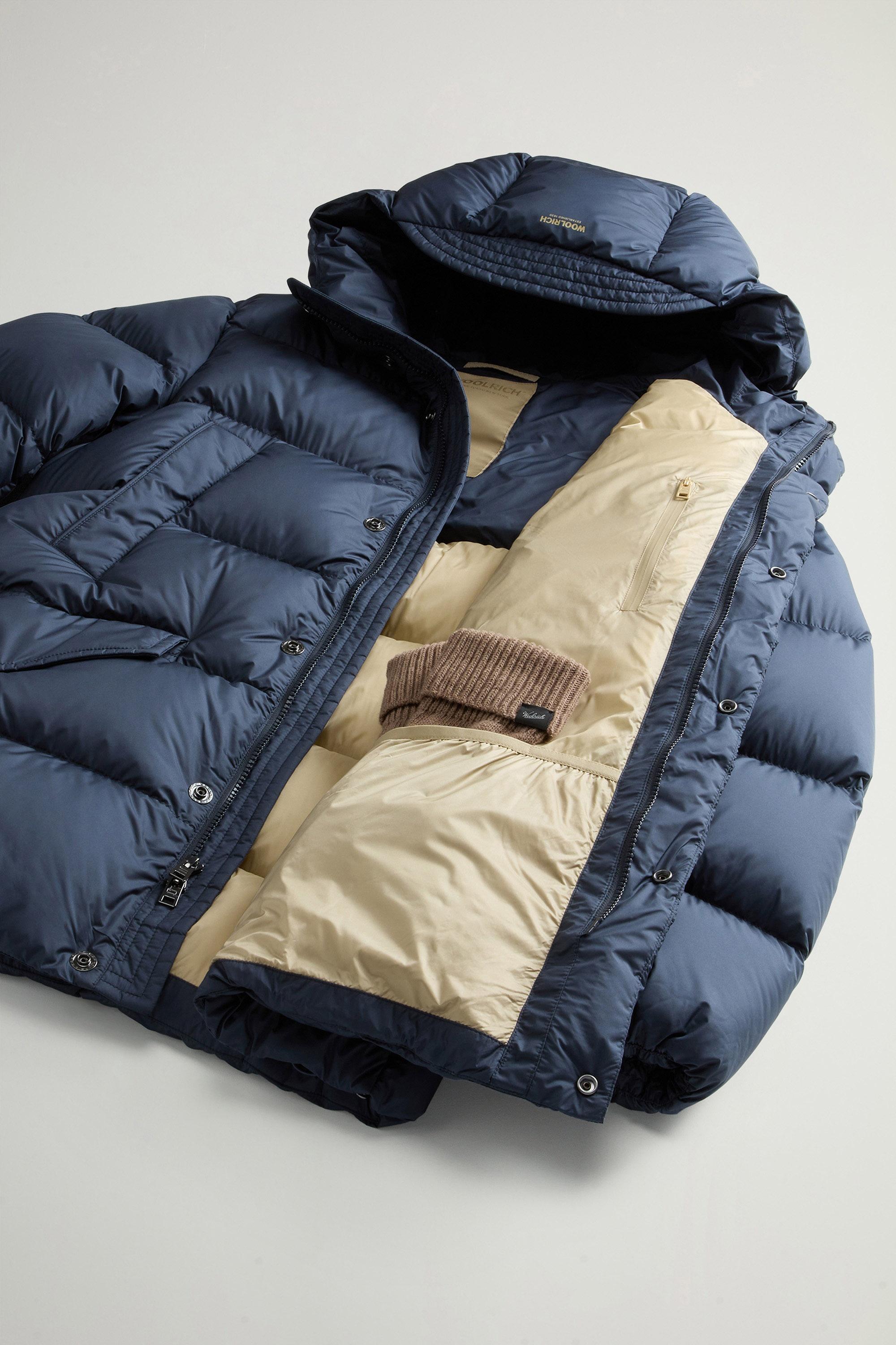 Cloud Parka aus Mikrofaser Blau photo 8 | Woolrich