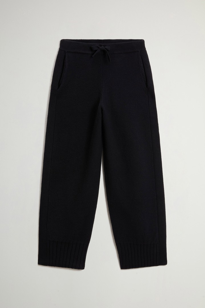 7GG WOOL CASHMERE PANTS Black photo 4 | Woolrich