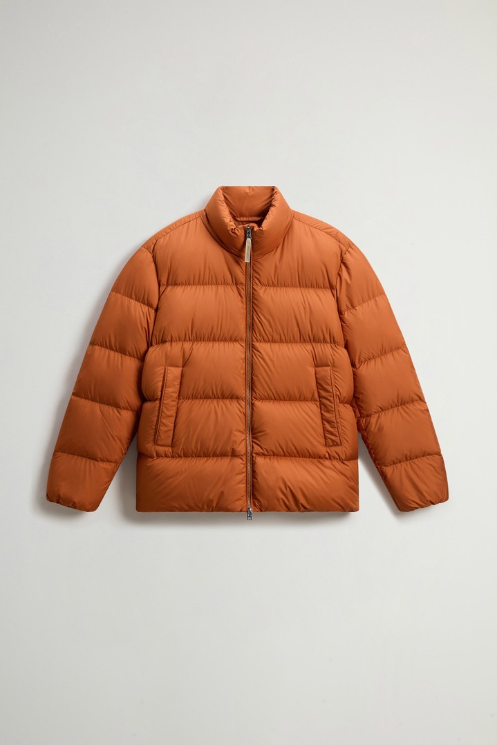Cloud Down Jacket in Microfiber Brown photo 5 | Woolrich