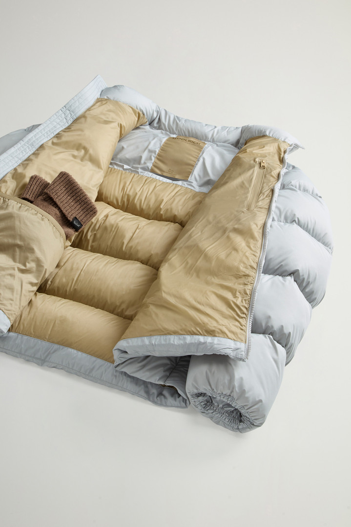 Cloud Down Jacket in Microfiber Gray photo 8 | Woolrich