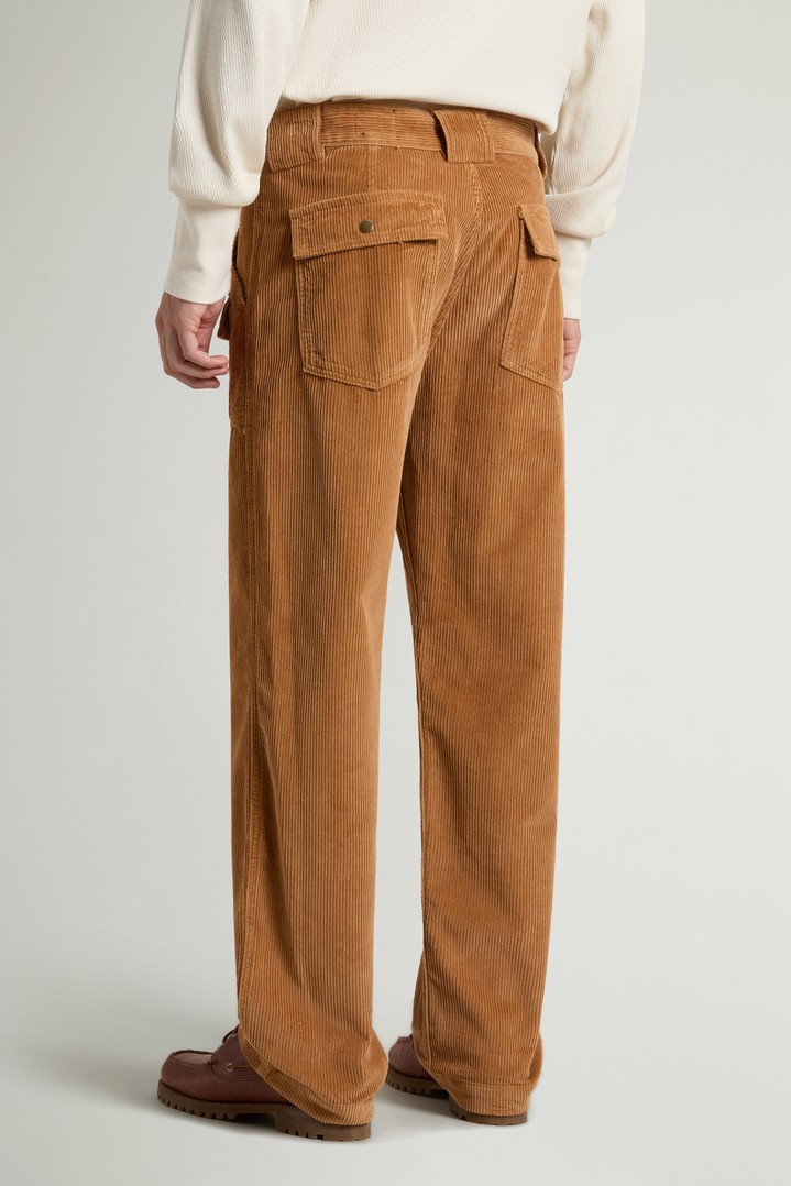 Bush Pants in Pure Cotton Velvet Beige photo 4 | Woolrich