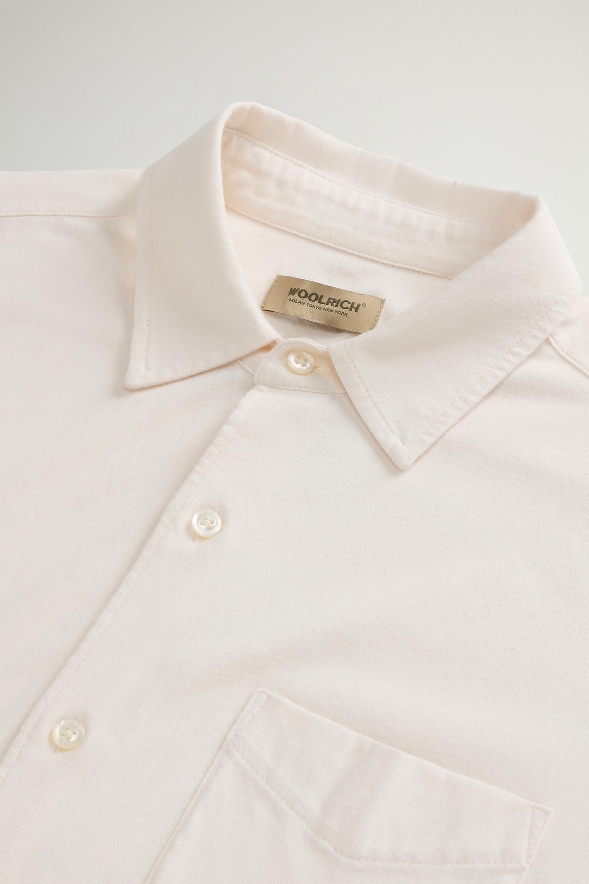 Shirt in Pure Cotton Jersey White photo 6 | Woolrich