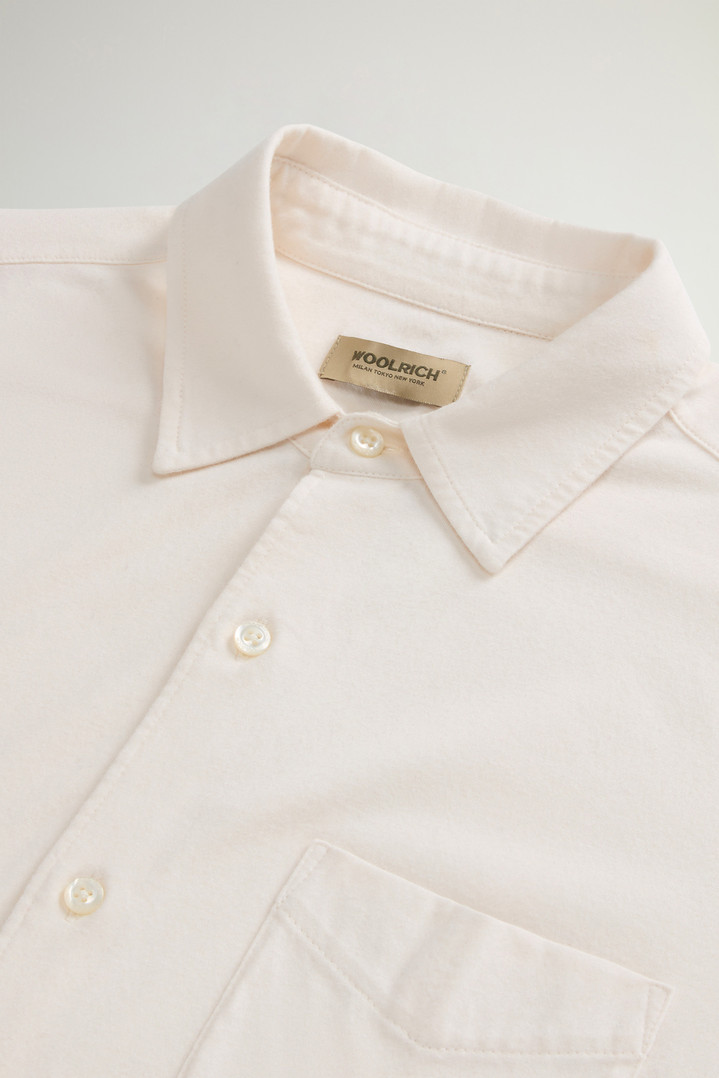 Shirt in Pure Cotton Jersey White photo 6 | Woolrich