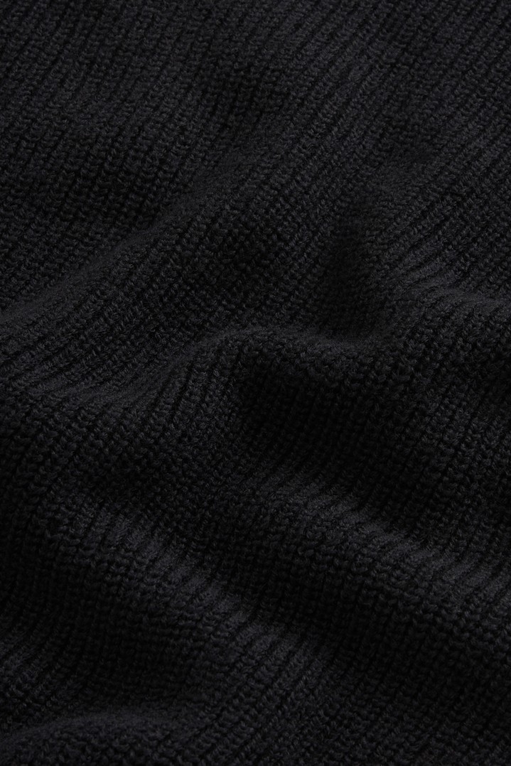 Coltrui van zuivere Merino-scheerwol Zwart photo 2 | Woolrich