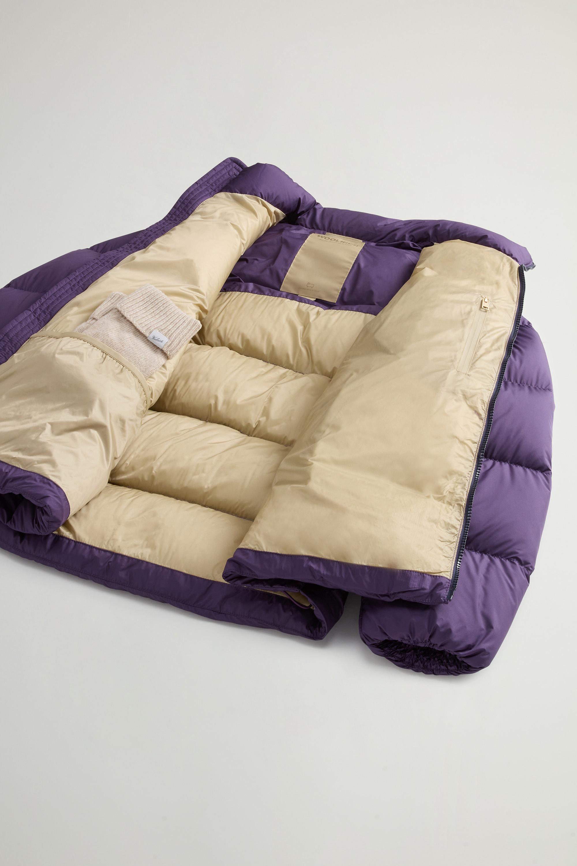 Cloud Down Jacket in Microfiber Purple photo 8 | Woolrich