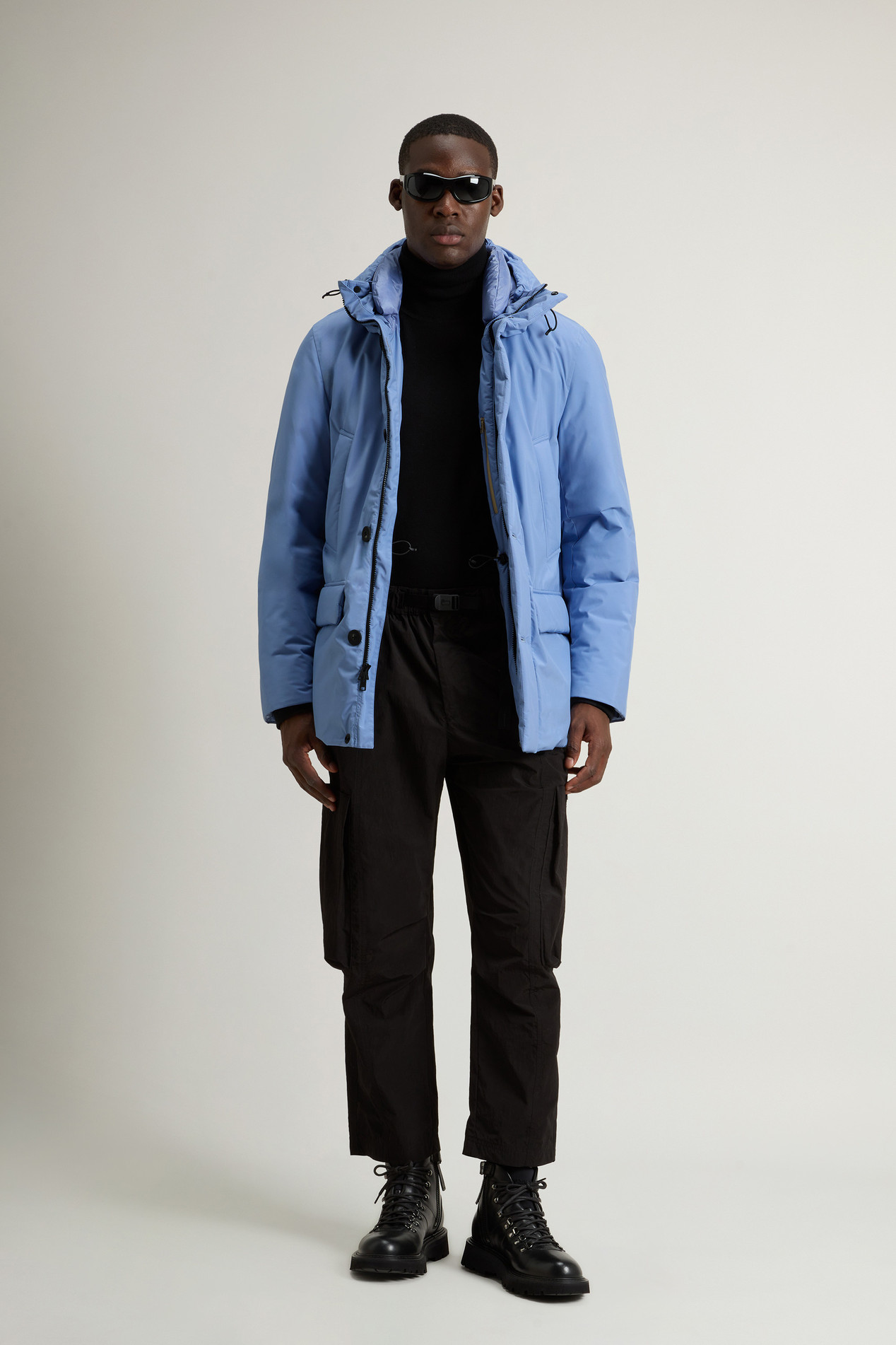 Cloud Arctic Parka with Hood Blue photo 2 | Woolrich