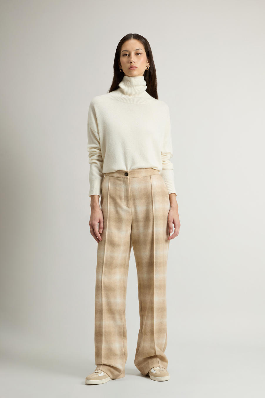 SOFT WOOL PANT Beige photo 1 | Woolrich