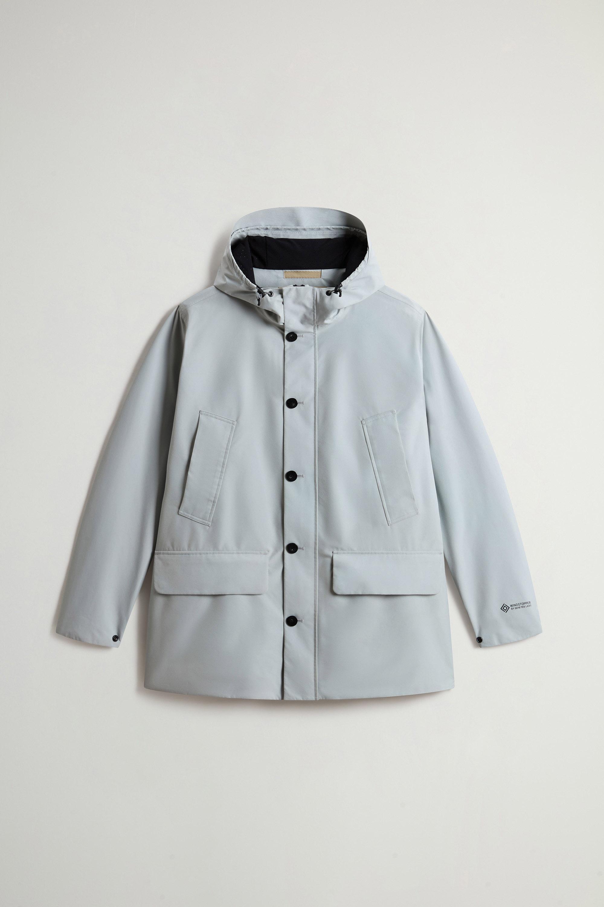 Summer Parka in WINDSTOPPER by GORE-TEX LABS Fabric Gray photo 5 | Woolrich