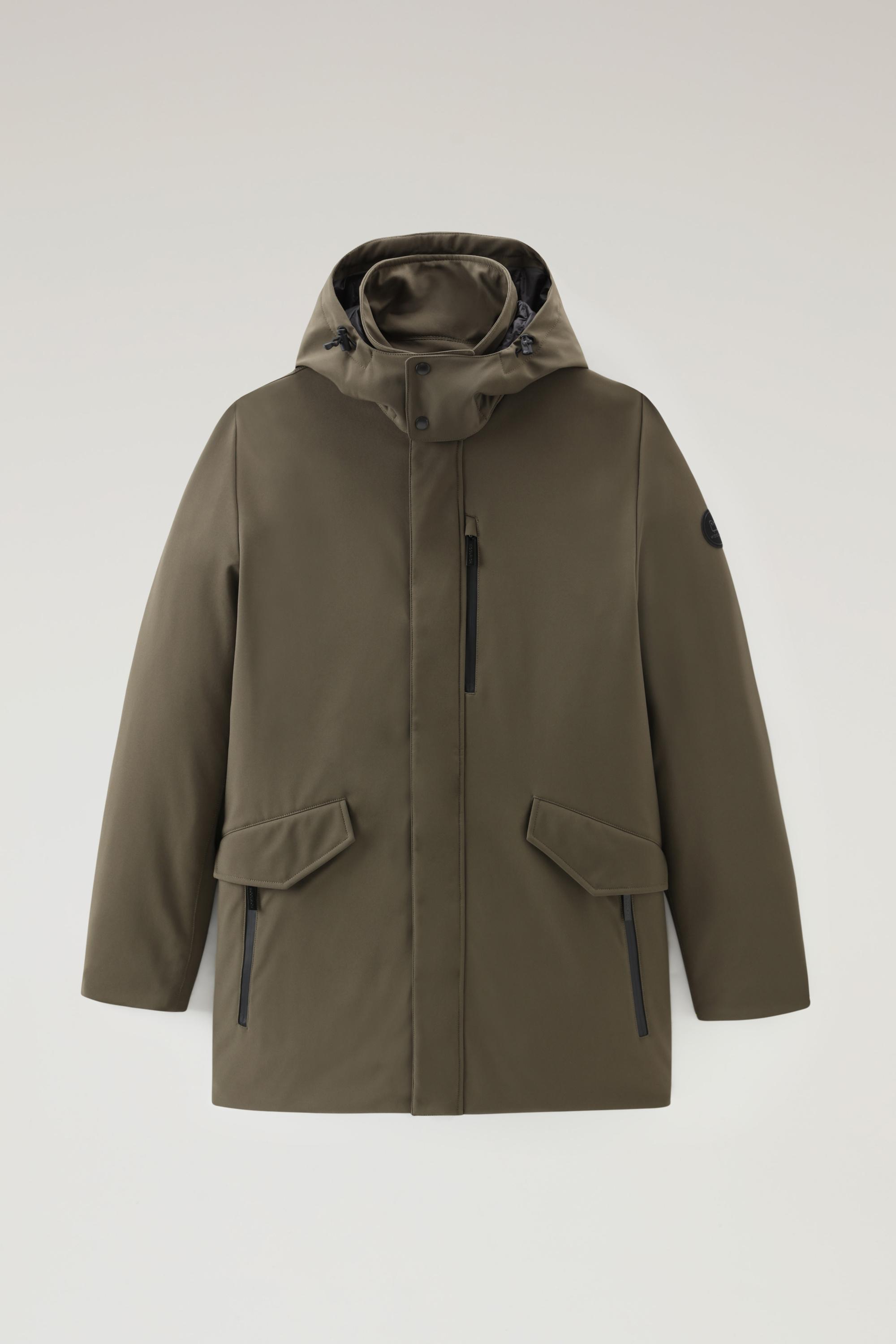 Barrow Mac Softshell Coat Green photo 1 | Woolrich