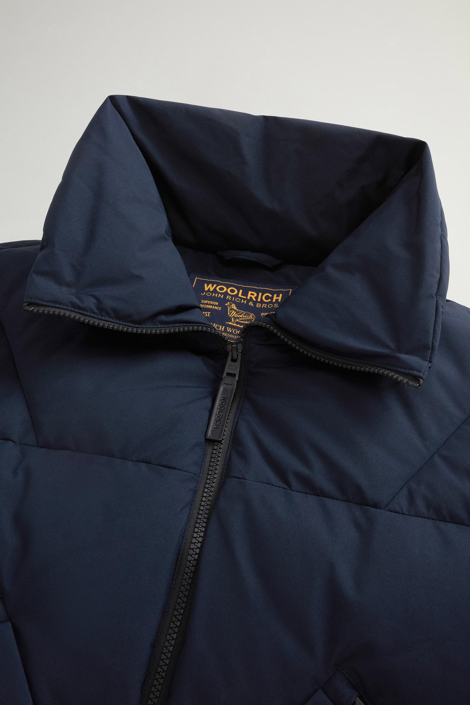Quilted Jacket in WINDSTOPPER® by GORE-TEX® Fabric Blue photo 6 | Woolrich