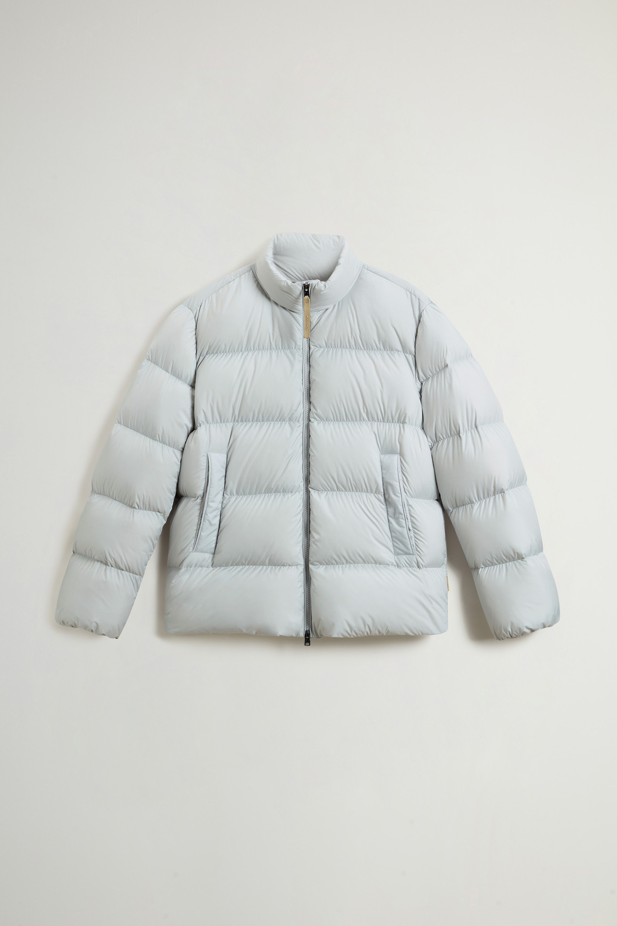 Cloud Down Jacket in Microfiber Gray photo 5 | Woolrich