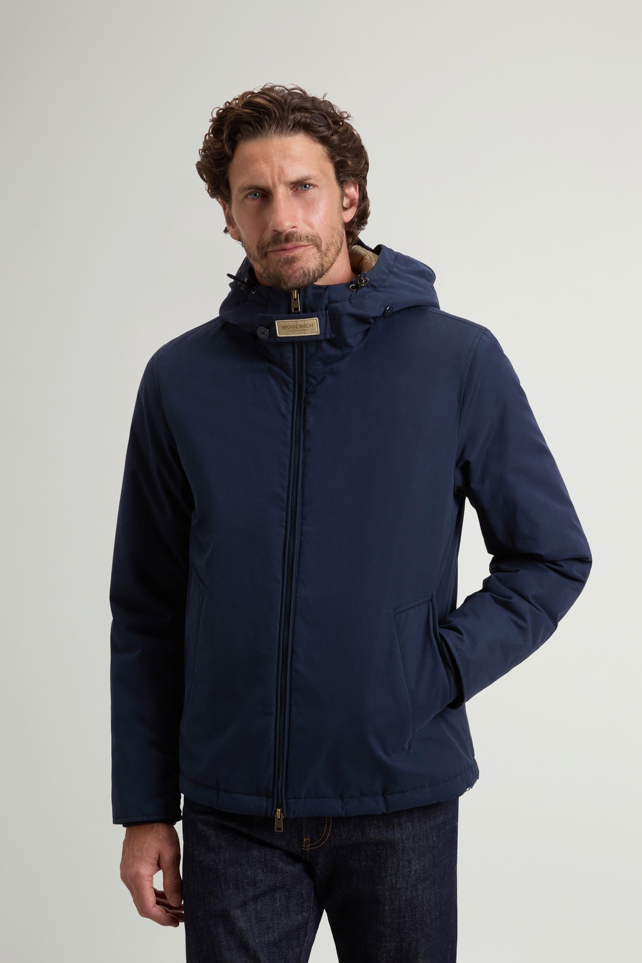 Pacific Jacket in Mountain Cloth Blue photo 1 | Woolrich