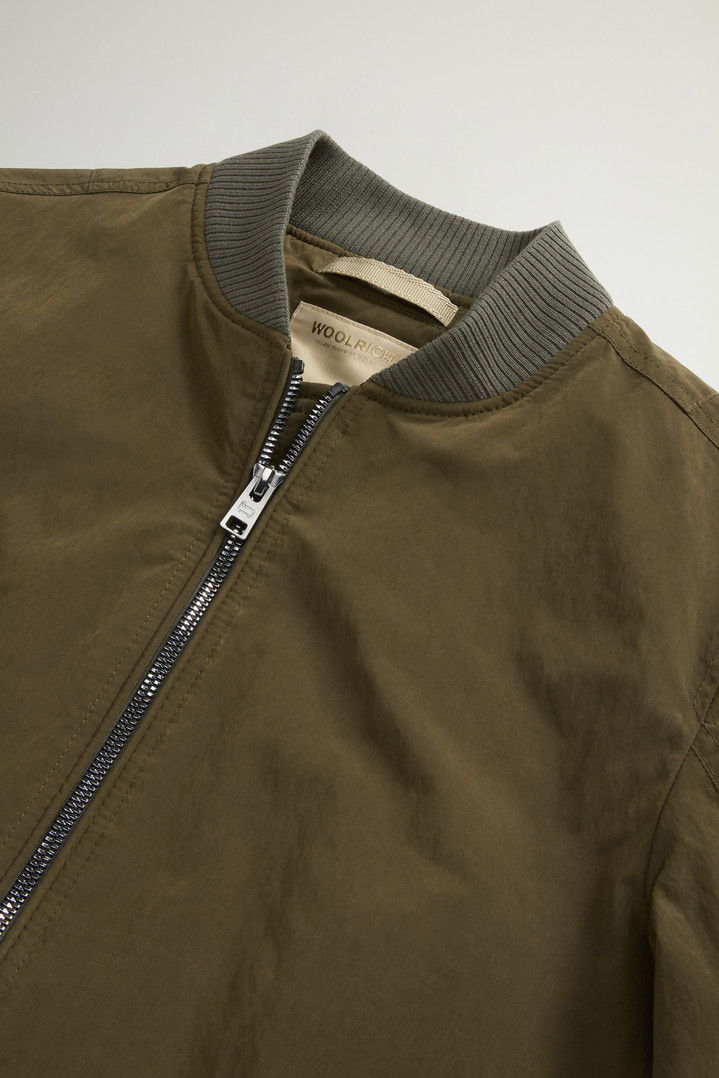 Grace Bomber Jacket in Peached Poly Green photo 6 | Woolrich