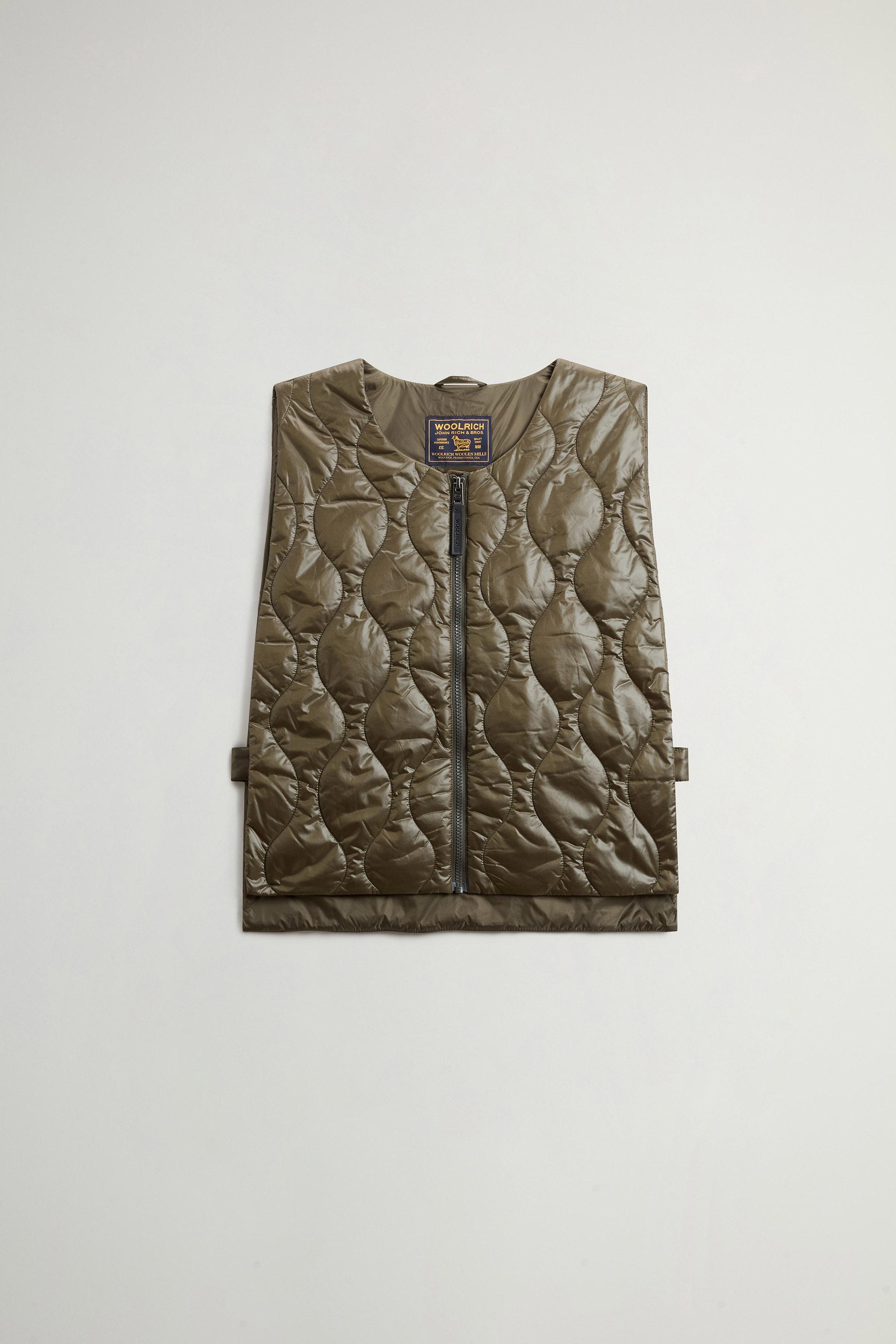 Packable Quilted Vest in Urban Light Nylon Green photo 1 | Woolrich