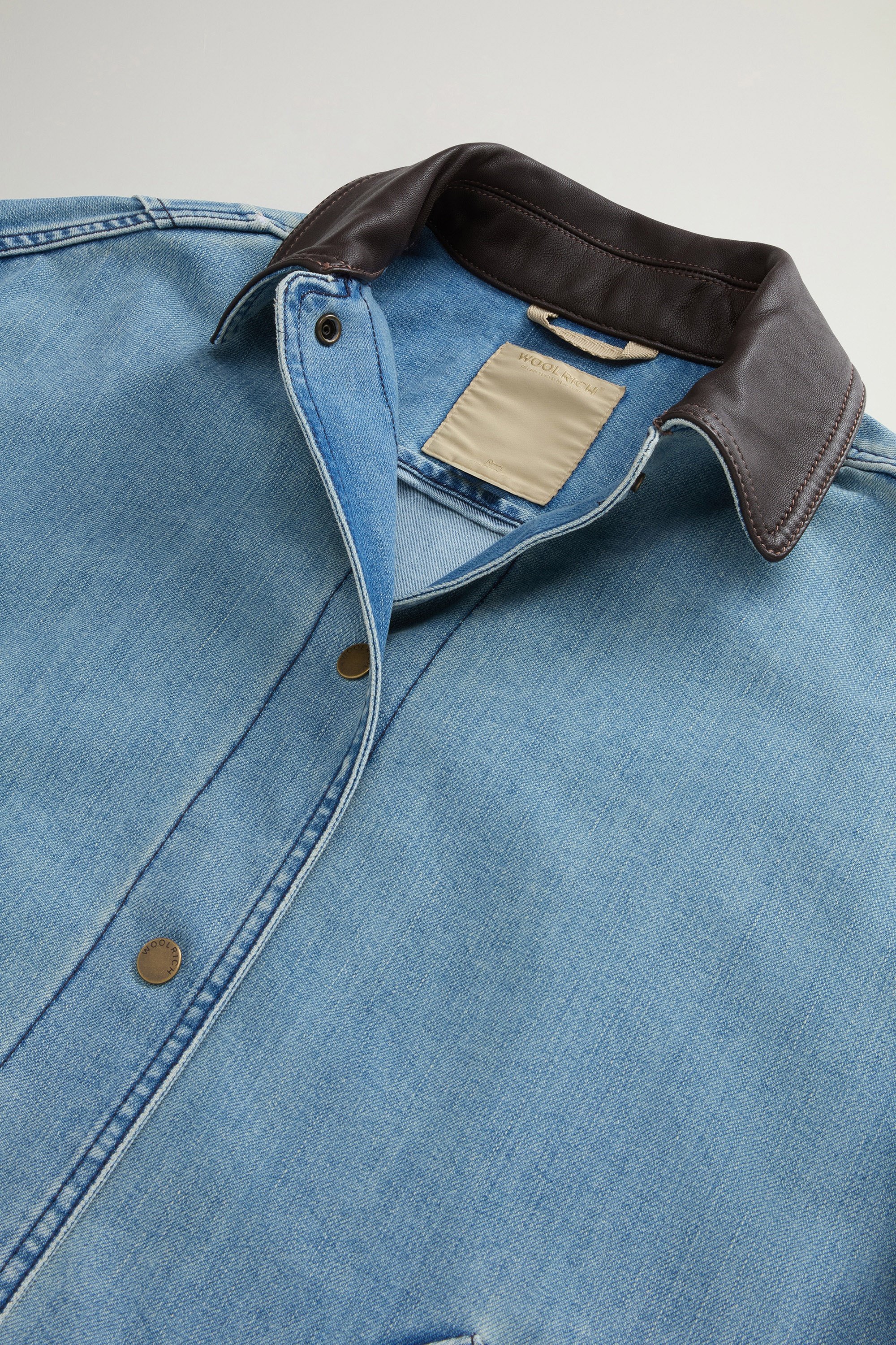 KODENSHI BARN JACKET Blue photo 6 | Woolrich