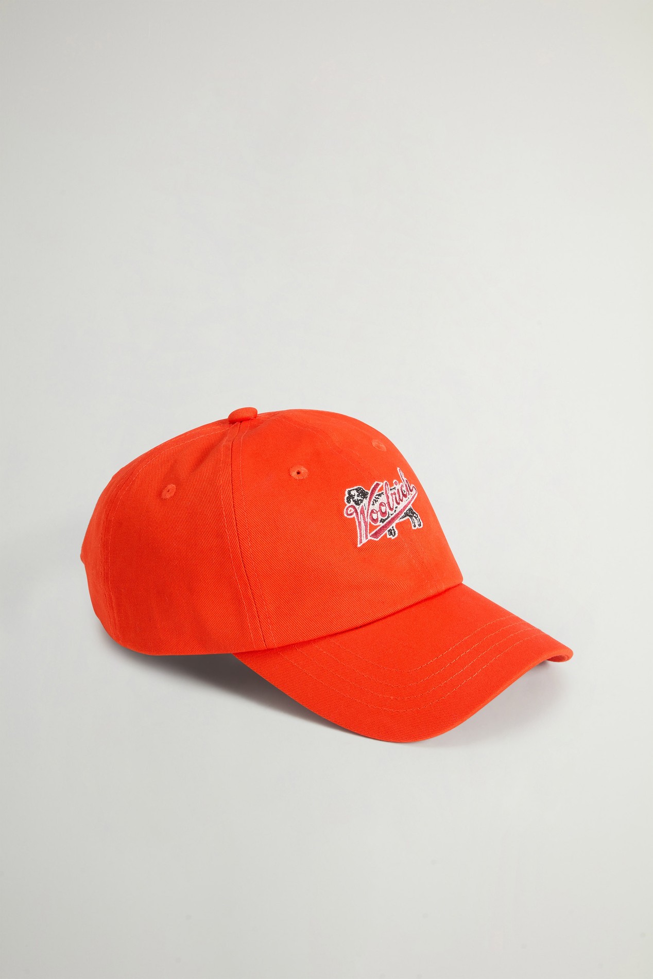 LOGO BASEBALL CAP Orange photo 1 | Woolrich