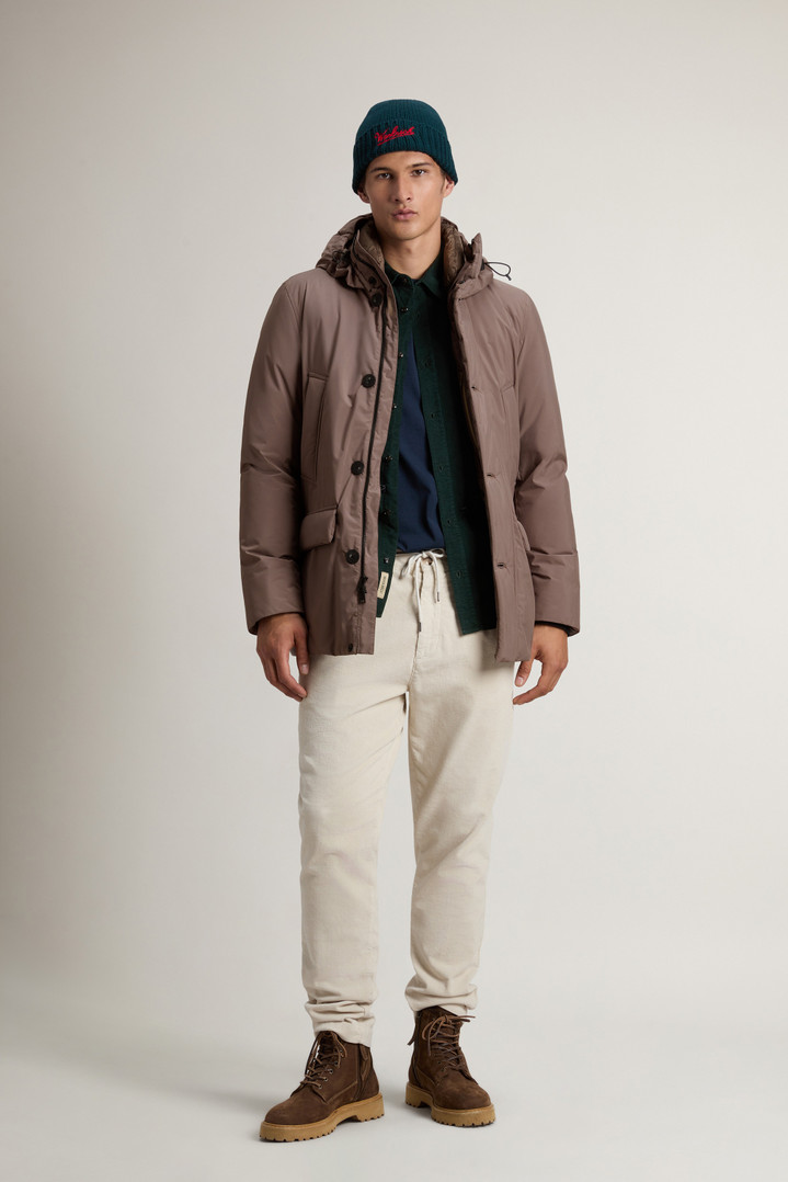 Cloud Arctic Parka with Hood Brown photo 2 | Woolrich