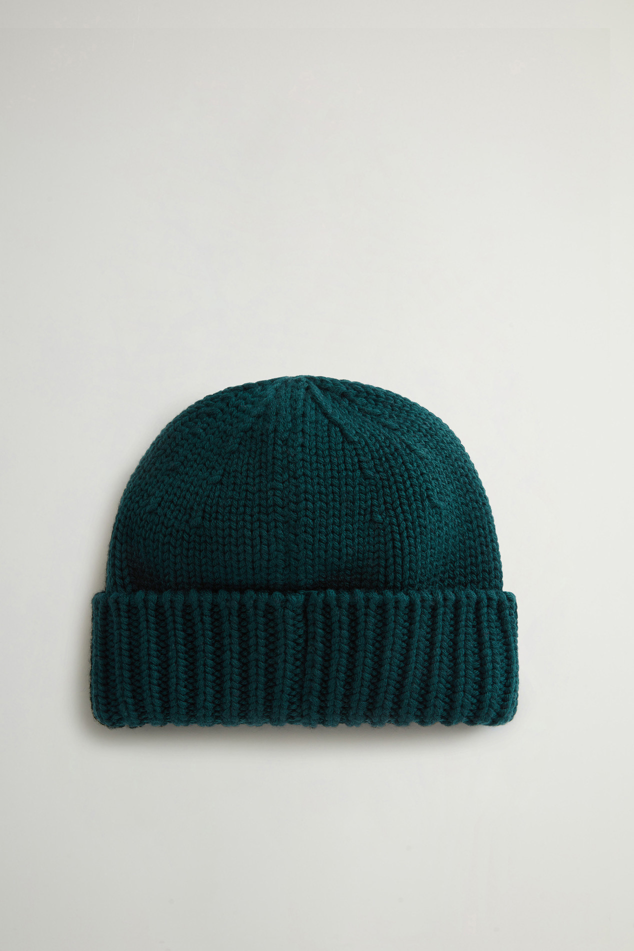 Beanie in Pure Merino Virgin Wool Green photo 2 | Woolrich