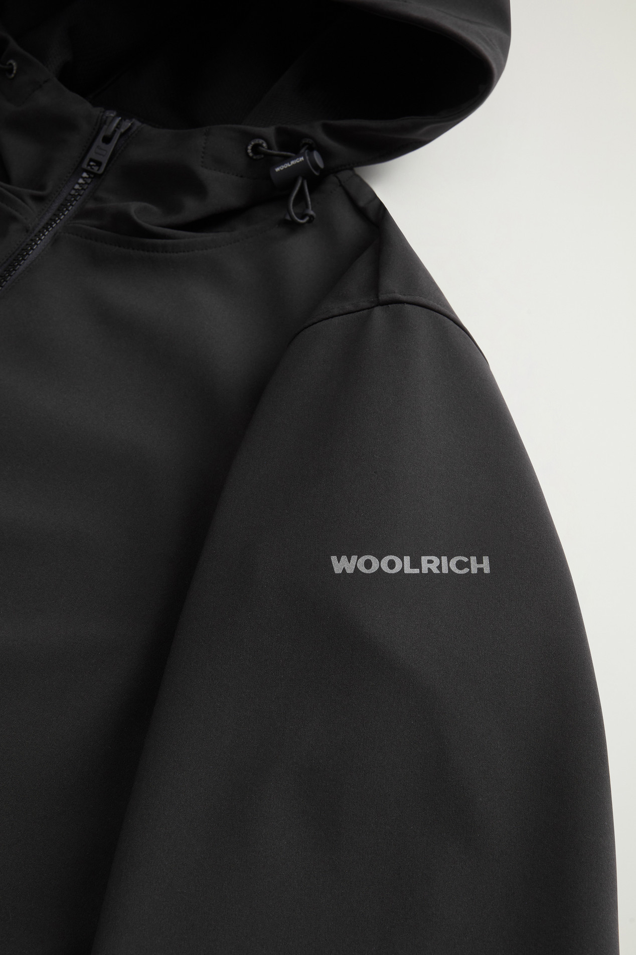 Jacke aus Tech Softshell Schwarz photo 3 | Woolrich