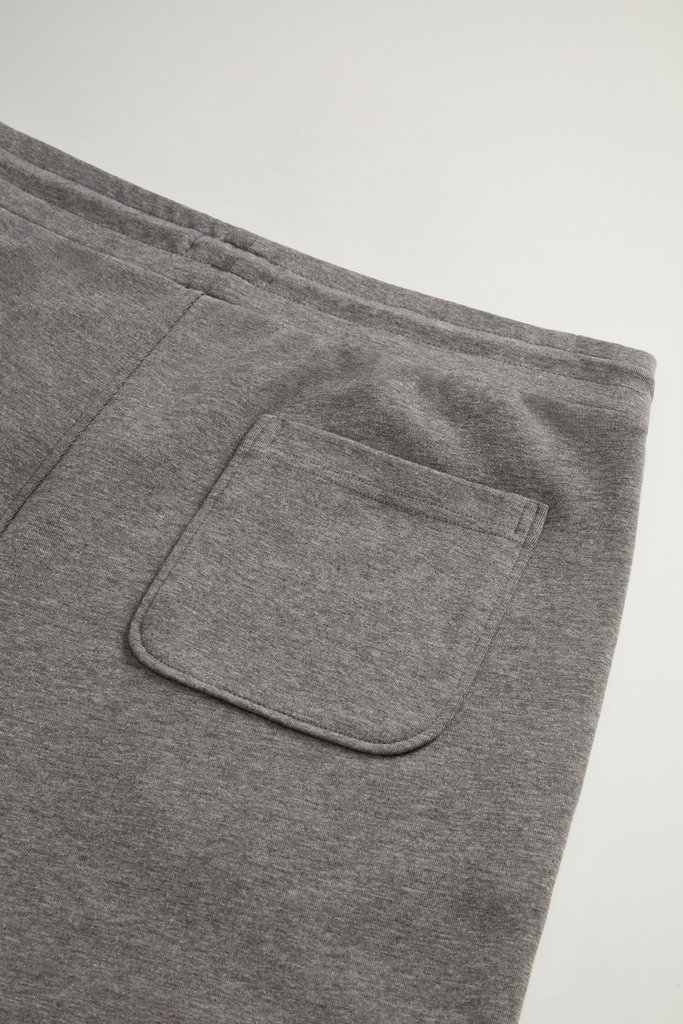 Pants in Cotton-Blend Interlock Gray photo 5 | Woolrich