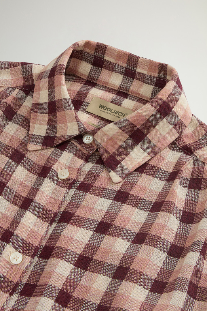 Shirt in Italian Brushed Fabric Pink photo 6 | Woolrich