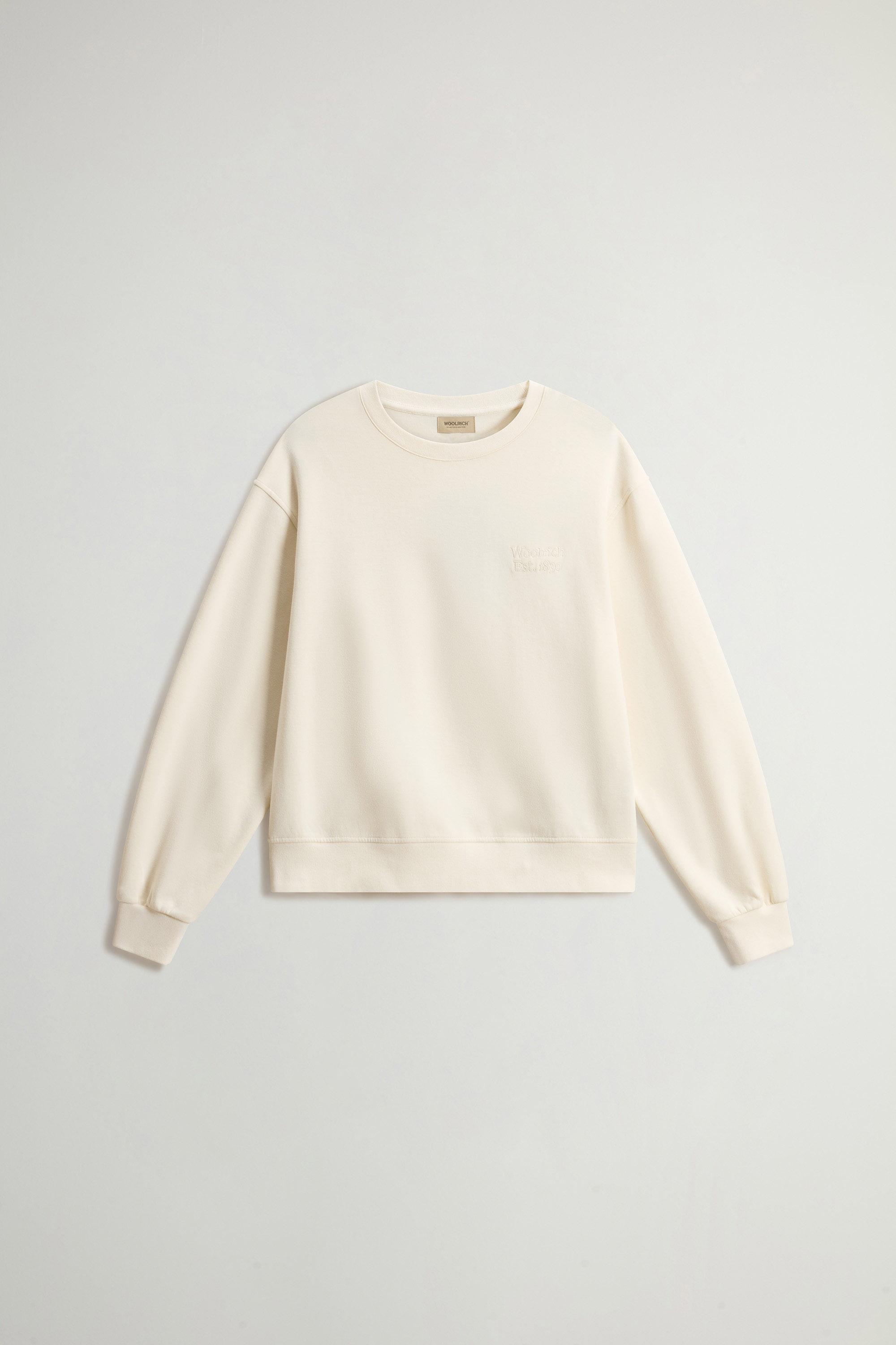 INTERLOCK CREWNECK White photo 5 | Woolrich