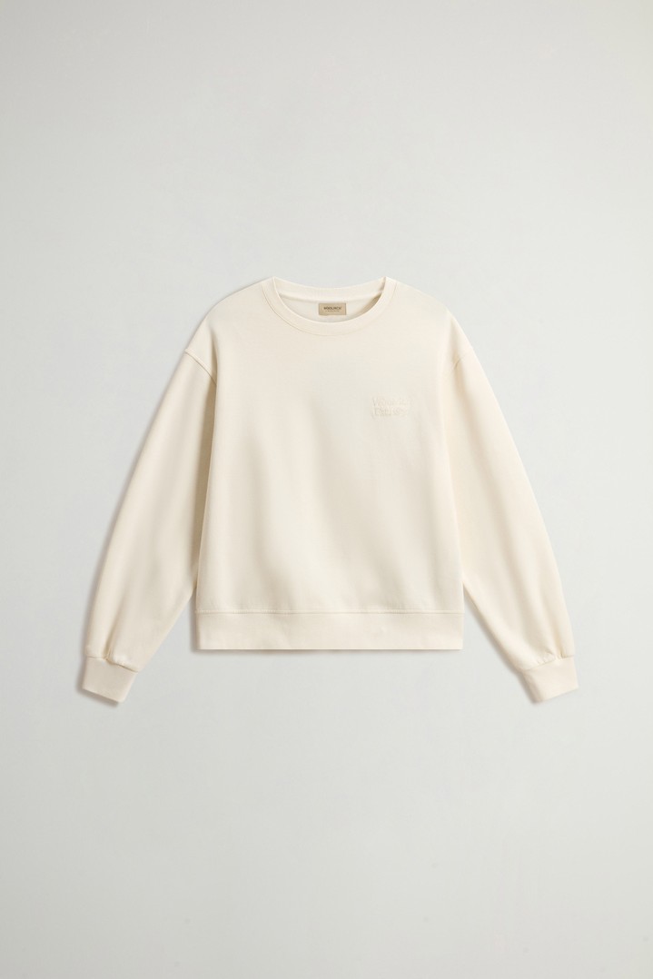 INTERLOCK CREWNECK White photo 5 | Woolrich