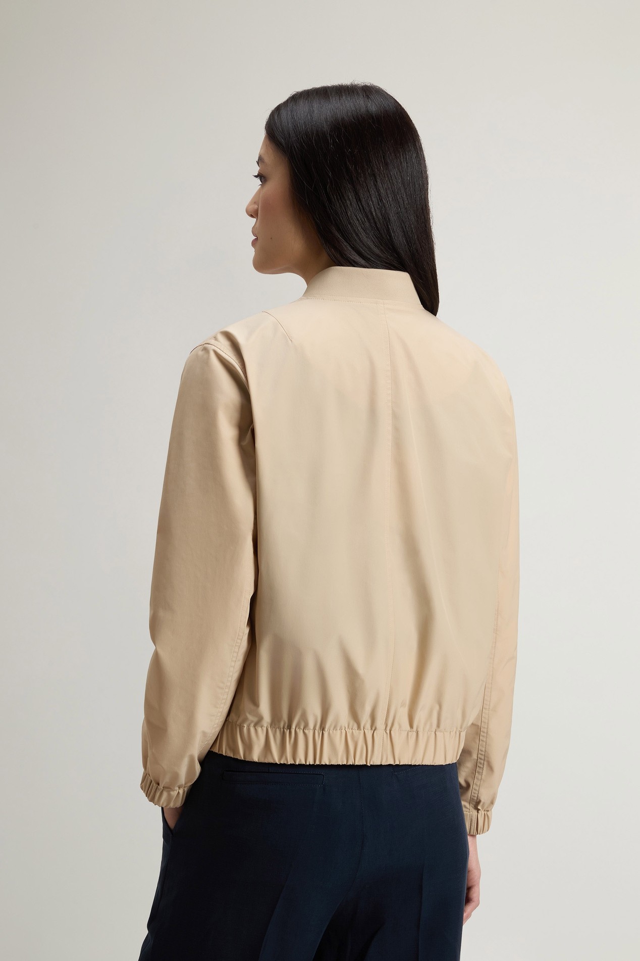 Urban Touch Bomber Jacket Beige photo 3 | Woolrich