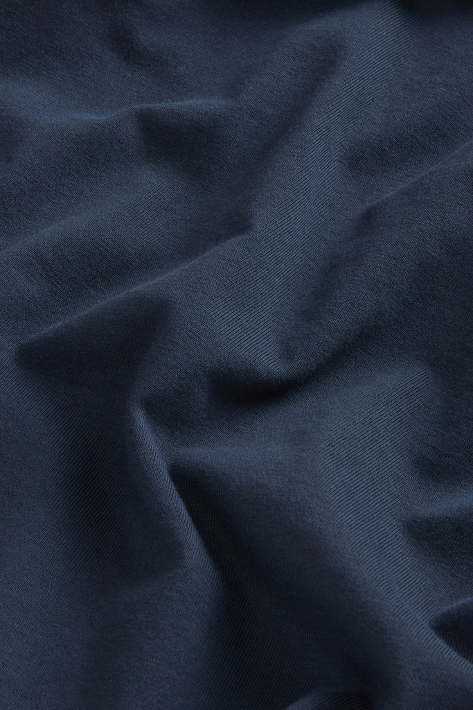 COTTON LOGO T-SHIRT Blue photo 6 | Woolrich