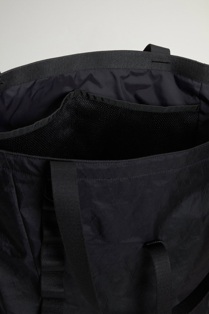 Oversized Tote Bag in X-PAC by Todd Snyder Black photo 6 | Woolrich