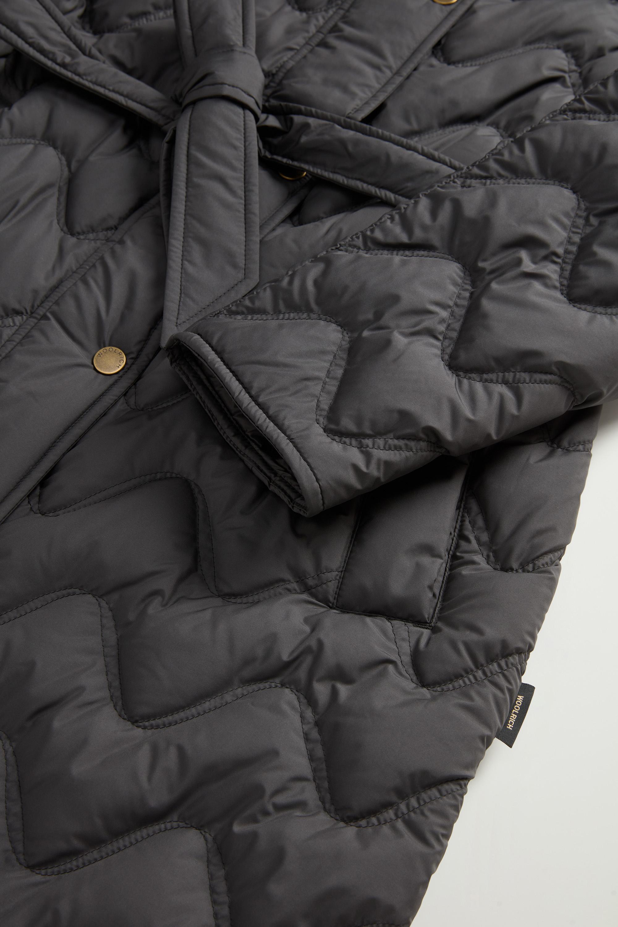 Quilted Microfiber Heritage Parka Black photo 7 | Woolrich