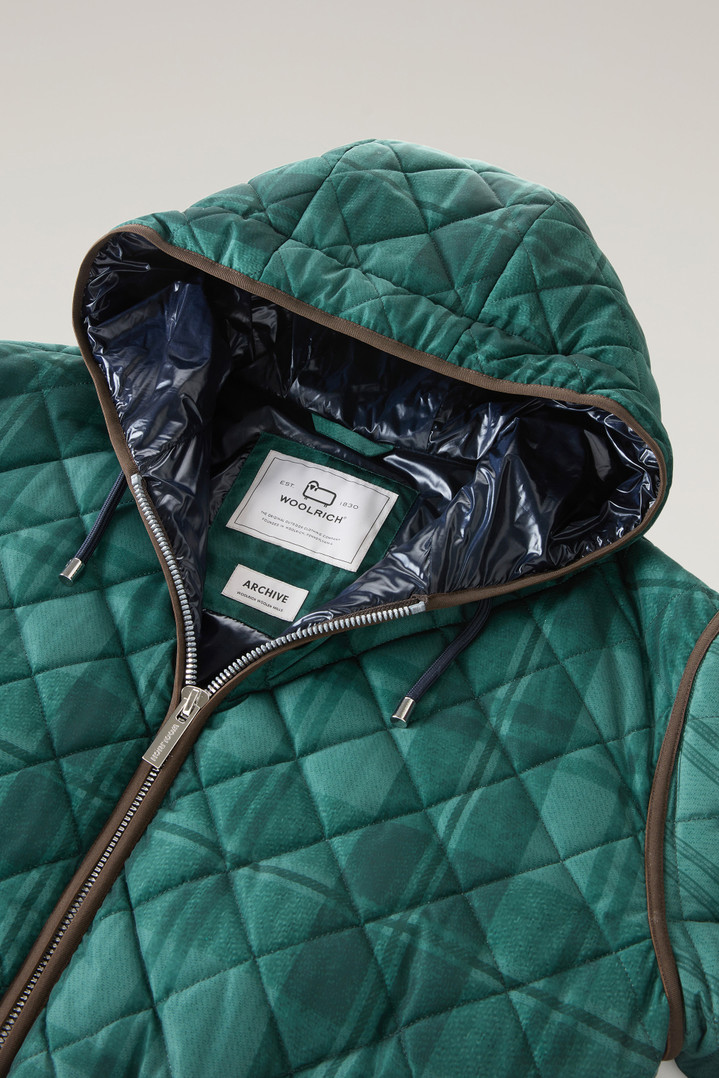 Quilted Patchwork Parka with Satin Nylon Lining Green photo 2 | Woolrich