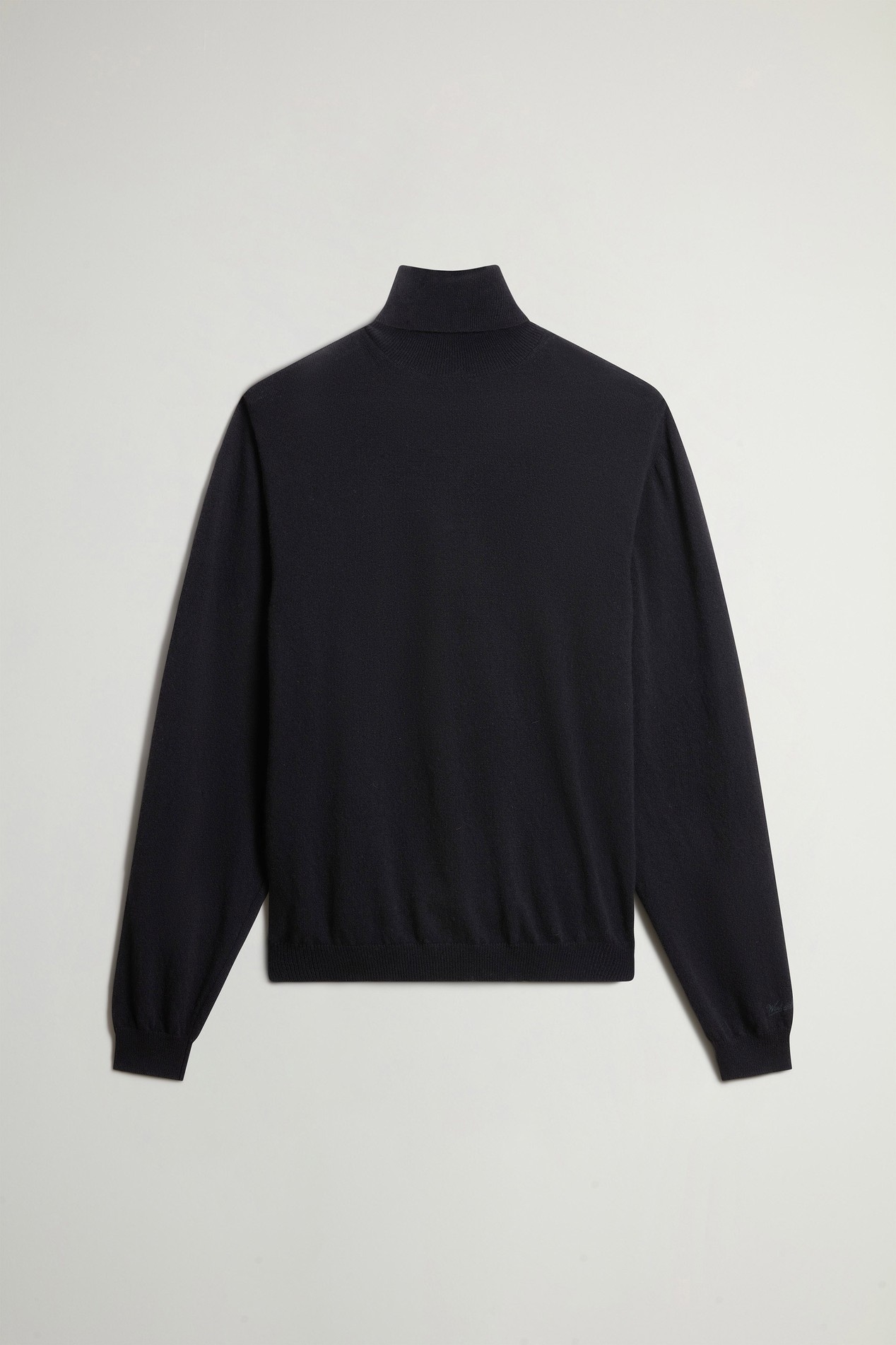 LAMBSWOOL TURTLENECK GG18 Zwart photo 5 | Woolrich