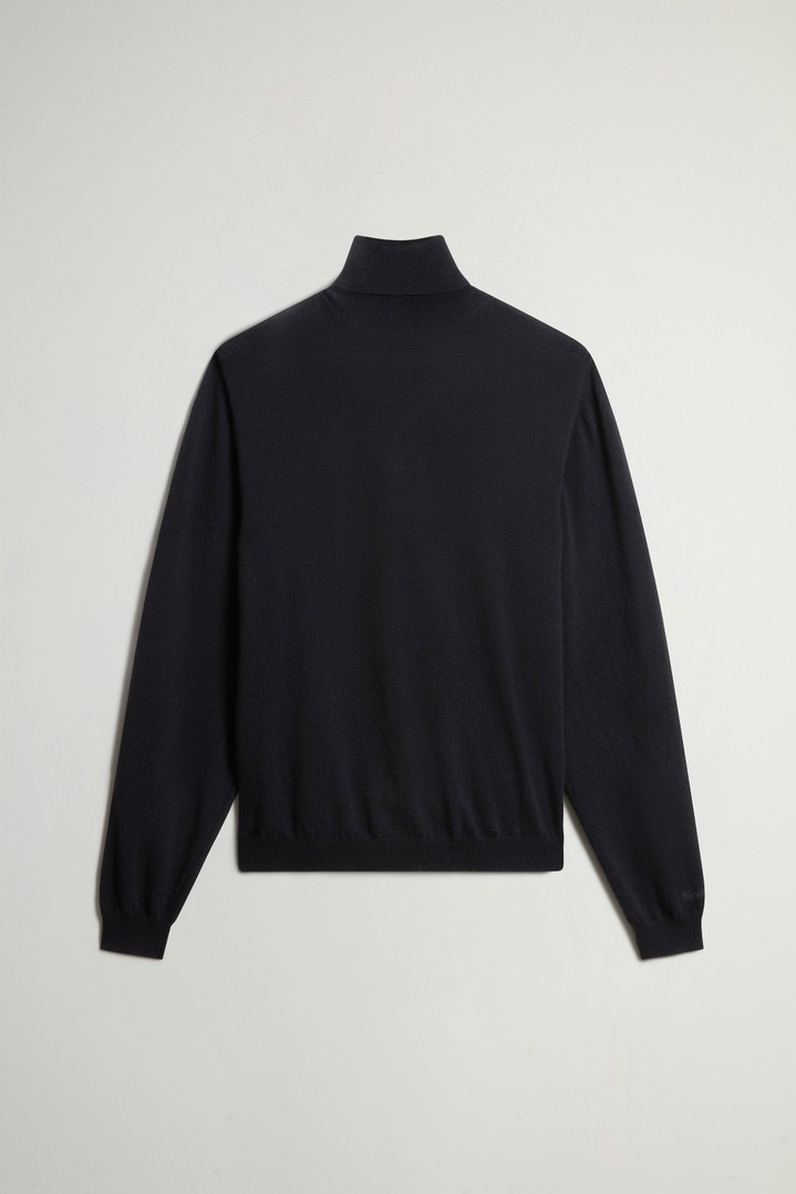 LAMBSWOOL TURTLENECK GG18 Zwart photo 5 | Woolrich