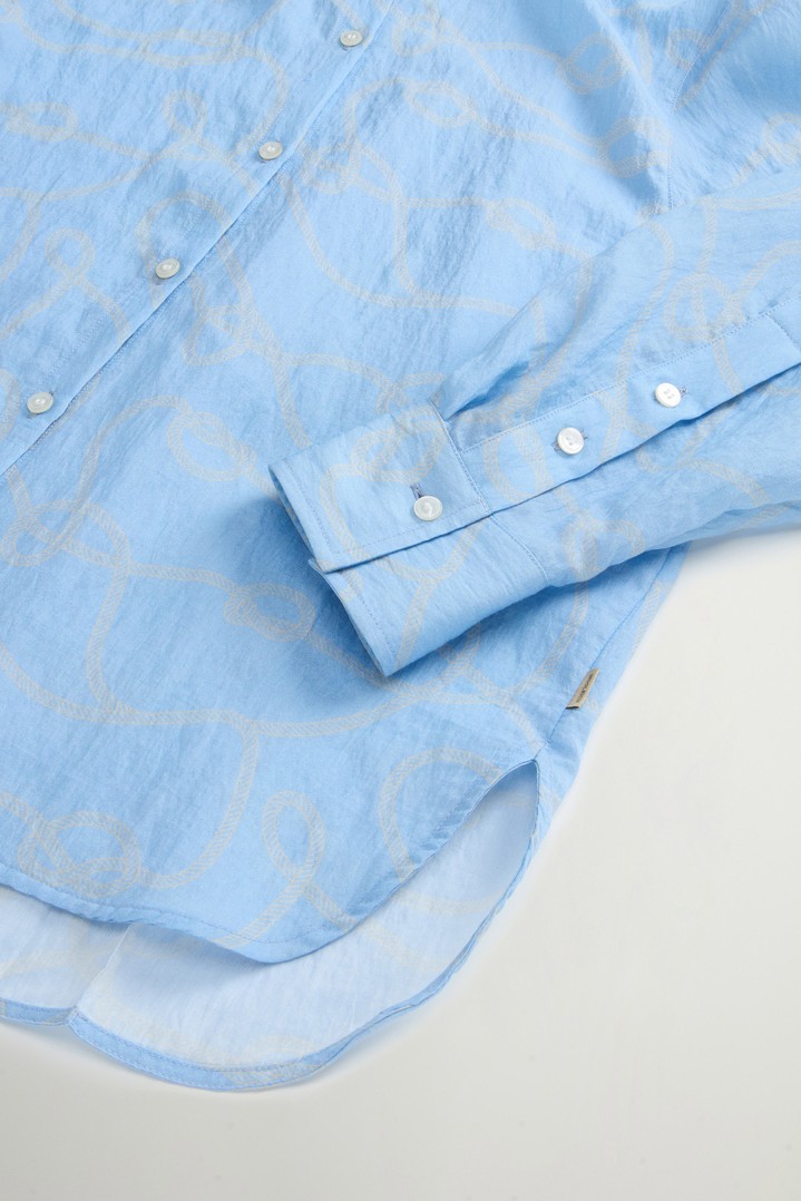 FLUID SHIRT Blue photo 7 | Woolrich