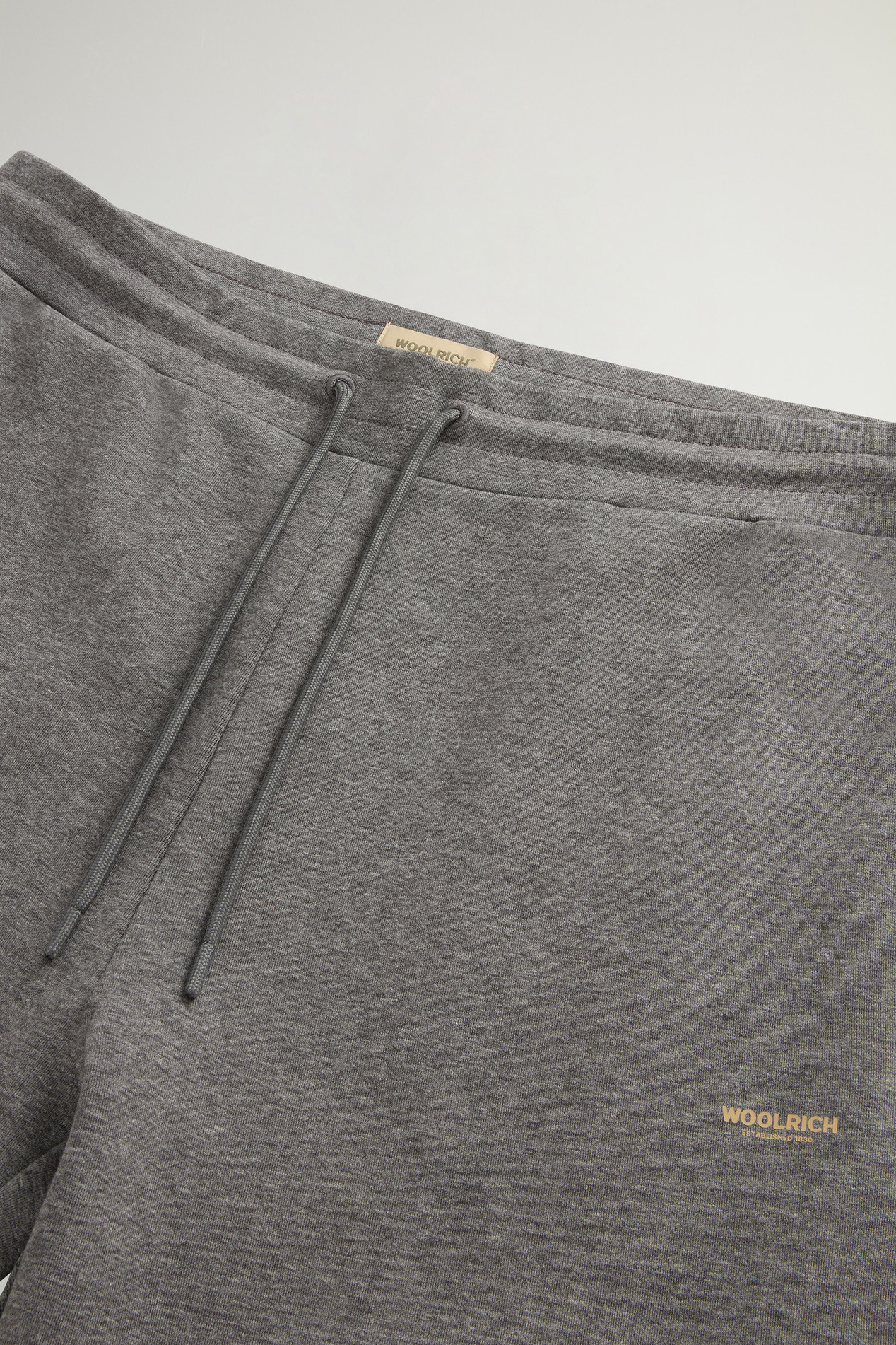 Pants in Cotton-Blend Interlock Gray photo 4 | Woolrich
