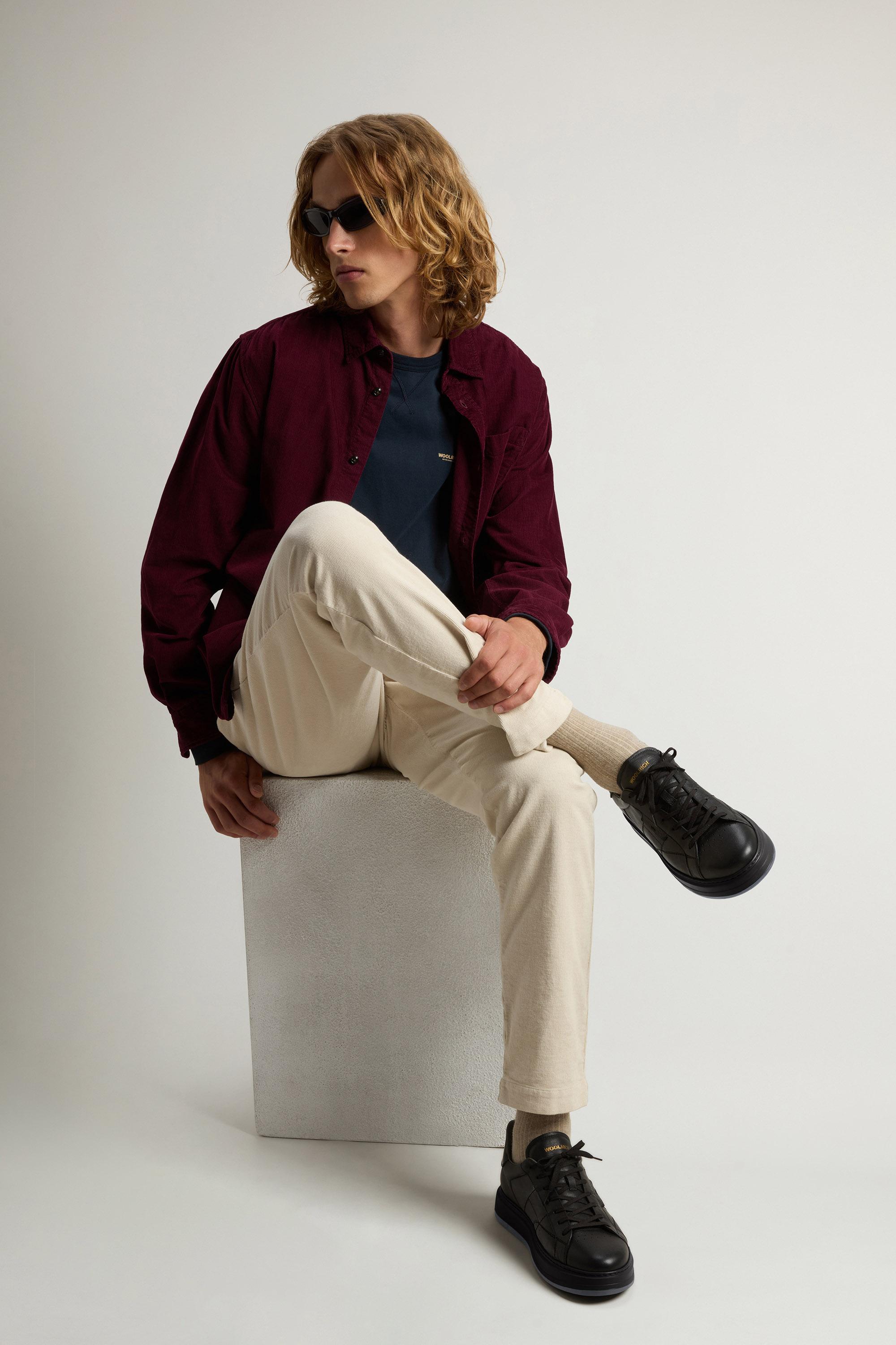 Arrow Sneakers in Leather Black photo 7 | Woolrich