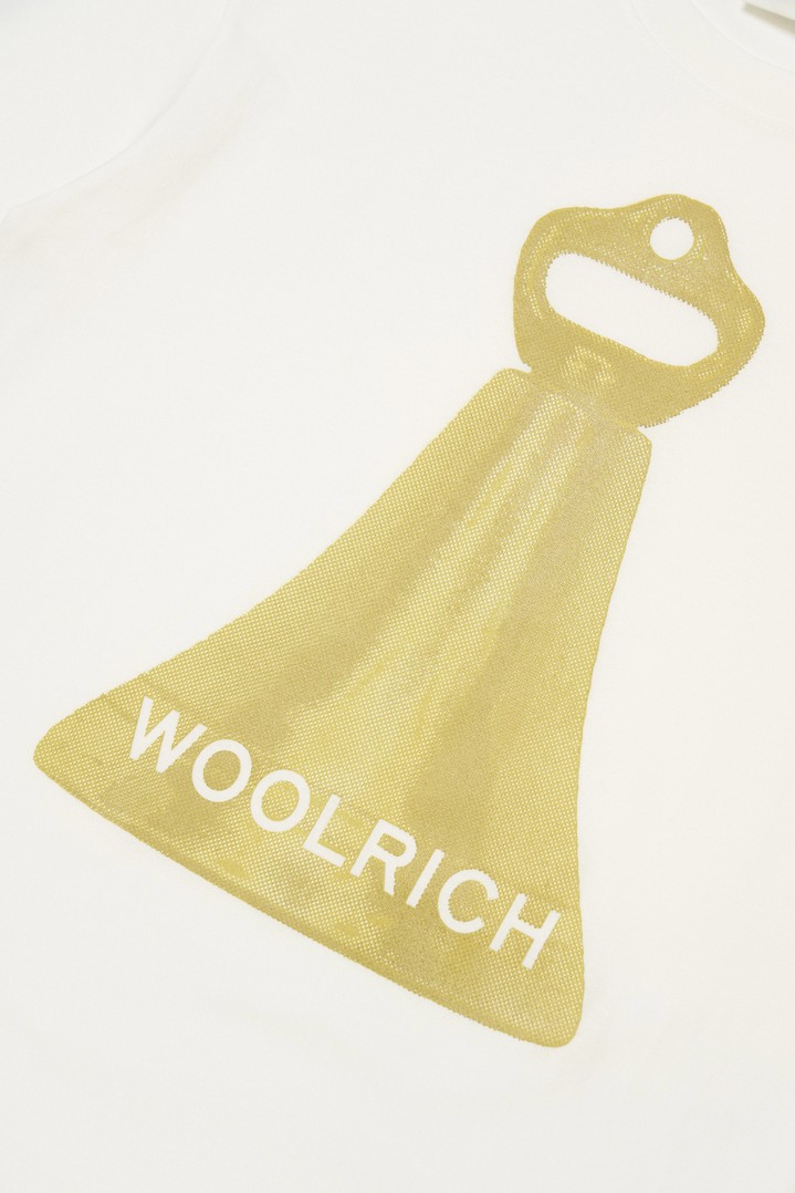 Bell T-Shirt in Pure Cotton White photo 3 | Woolrich