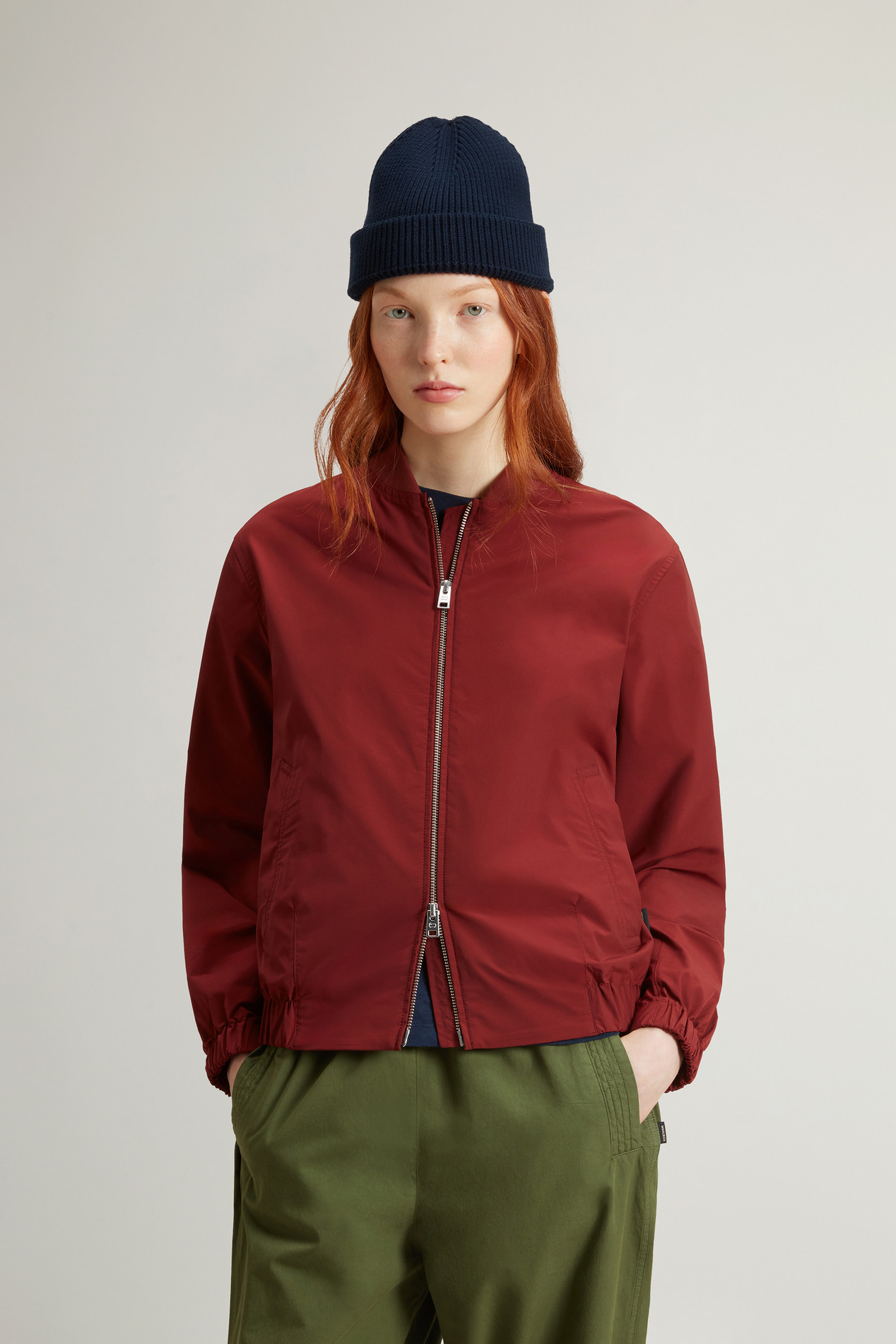 Bomber en Urban Touch Rouge photo 1 | Woolrich
