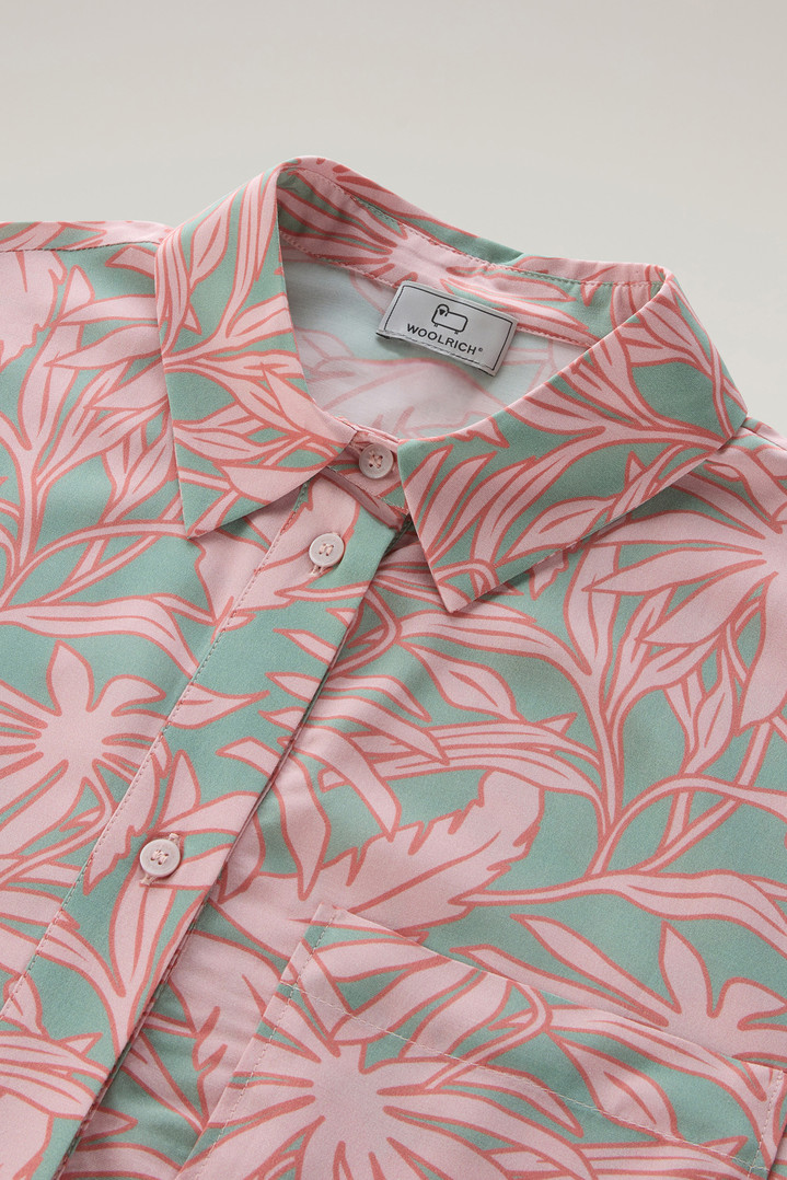 PRINTED FLUID SHIRT Pink photo 2 | Woolrich