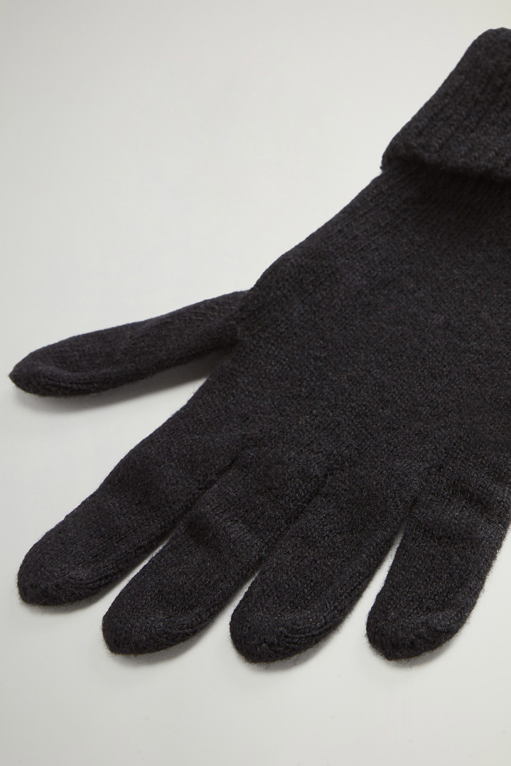 Gloves in Wool Blend Black photo 3 | Woolrich