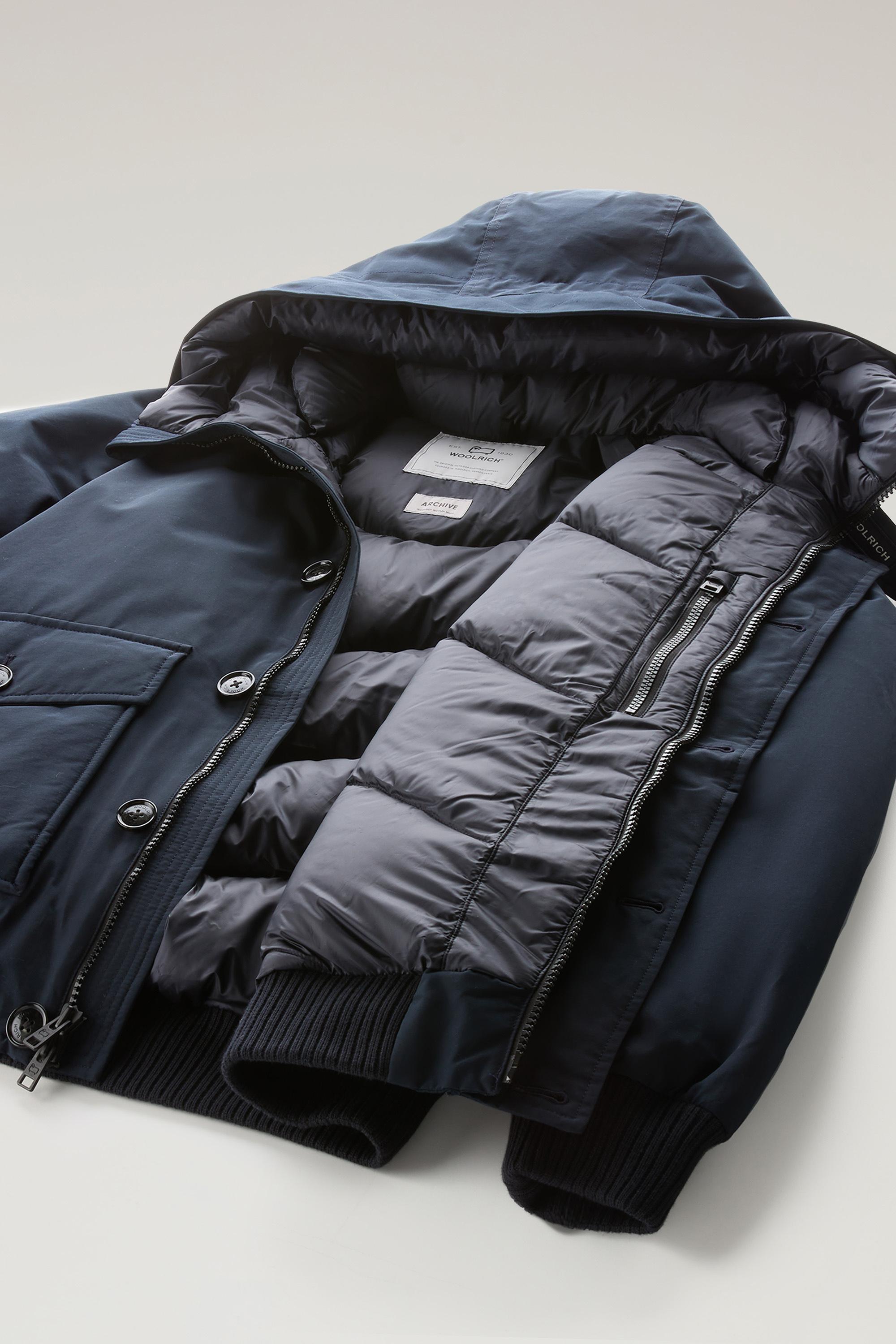 Polar Bomber in Ramar Cloth Blue photo 6 | Woolrich