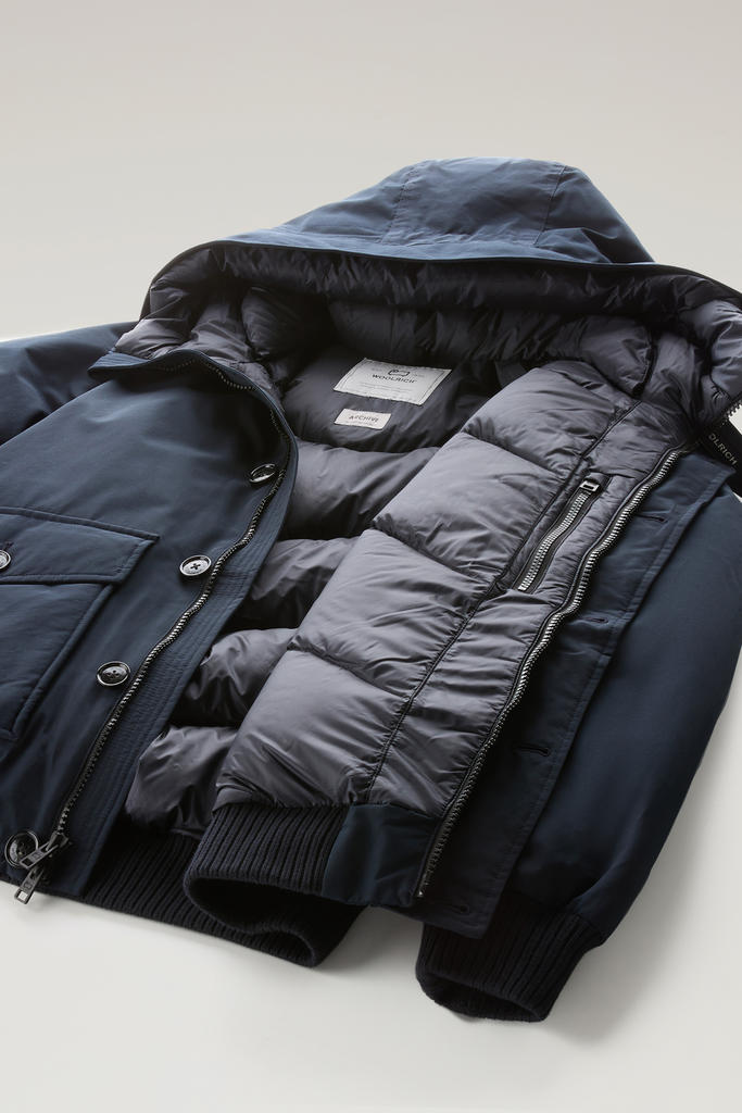 Polar Bomber in Ramar Cloth Blue photo 6 | Woolrich