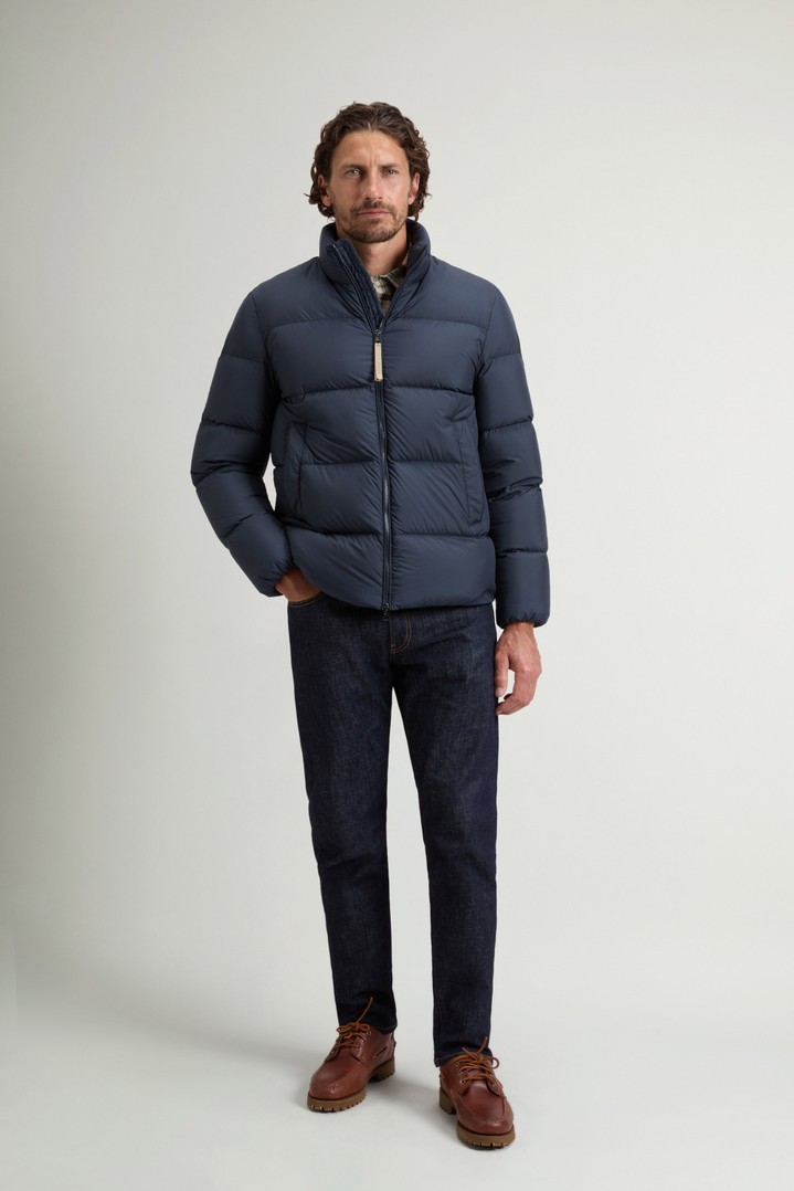 Daunenjacke Cloud aus Mikrofaser Blau photo 4 | Woolrich