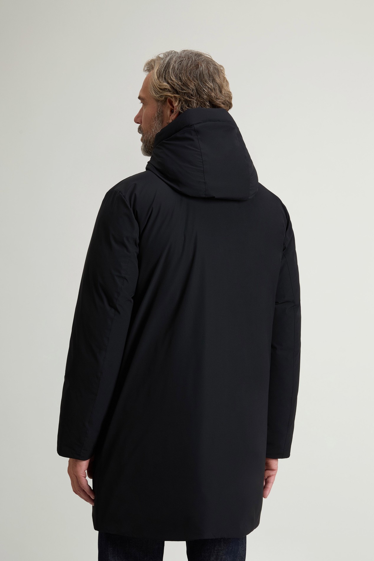 MATT STRETCH TETON PUFFER Black photo 3 | Woolrich