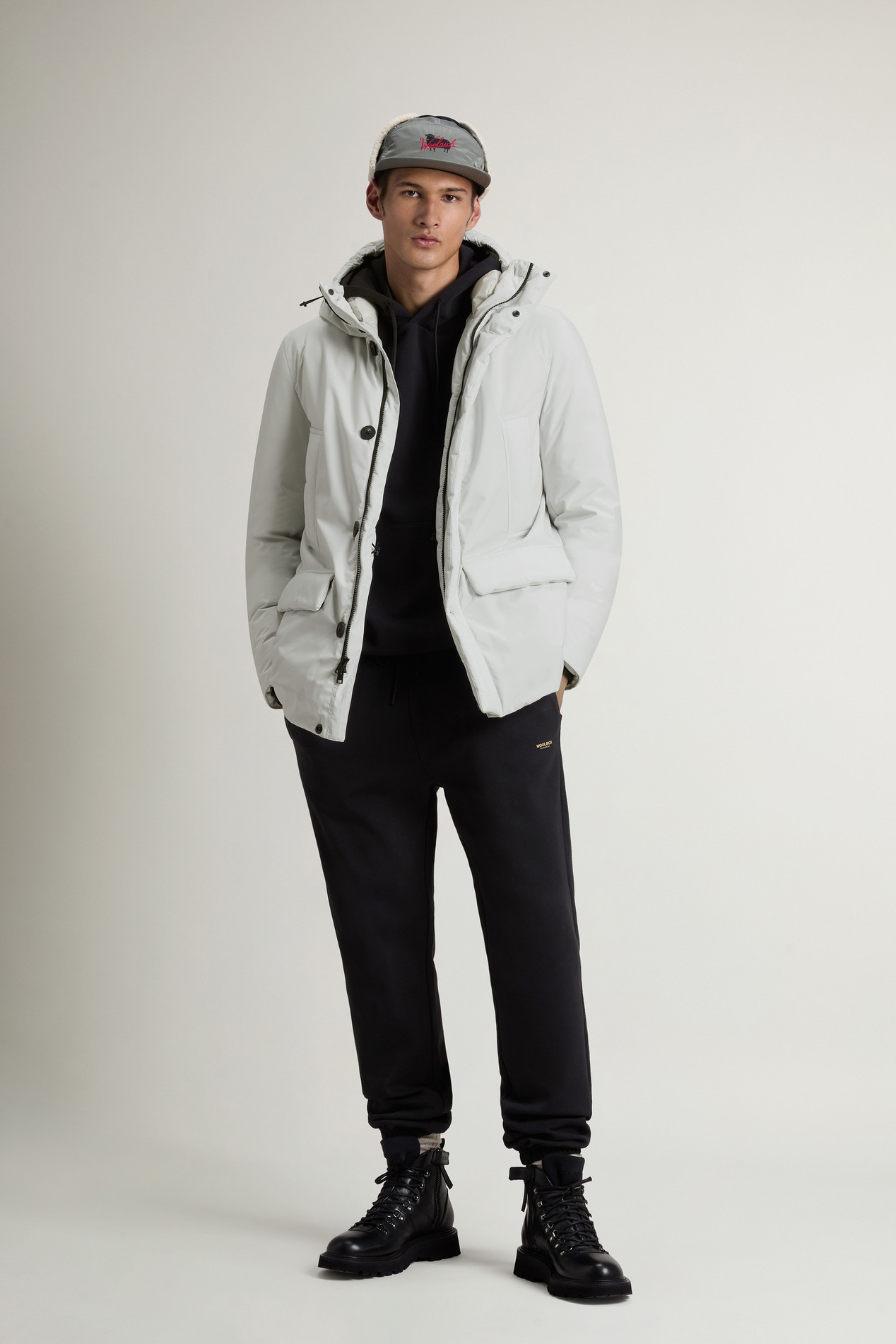 Cloud Arctic Parka with Hood Gray photo 2 | Woolrich