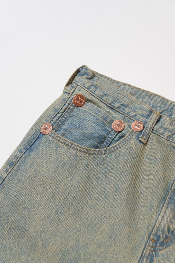 SELVEDGE DENIM HIGH WAIST PANTS Blue photo 4 | Woolrich