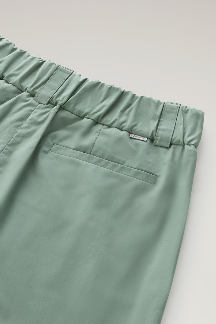 POPLIN PANT Green photo 4 | Woolrich