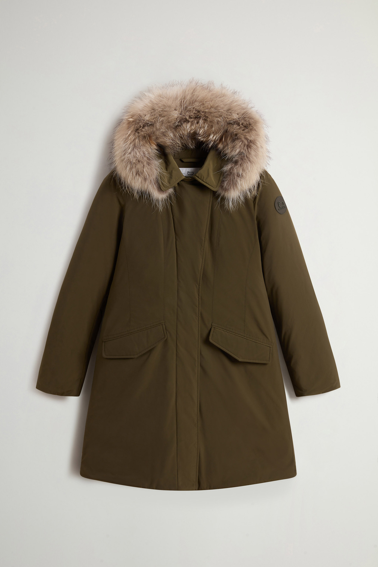 Modern Vail Parka with Detachable Hood Green photo 5 | Woolrich